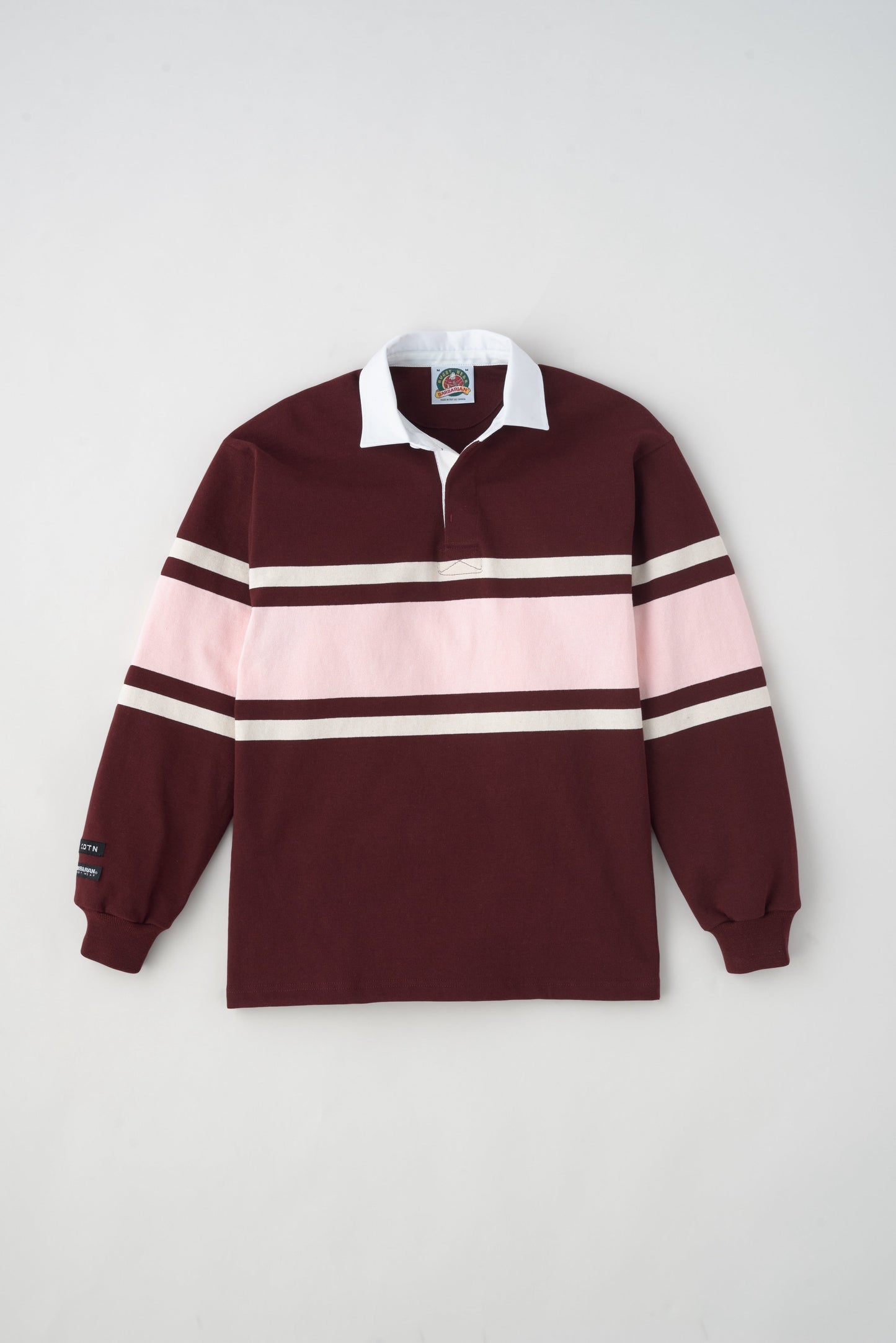 Men's Barbarian Rugby in Harvard/Salmon/Ivory
