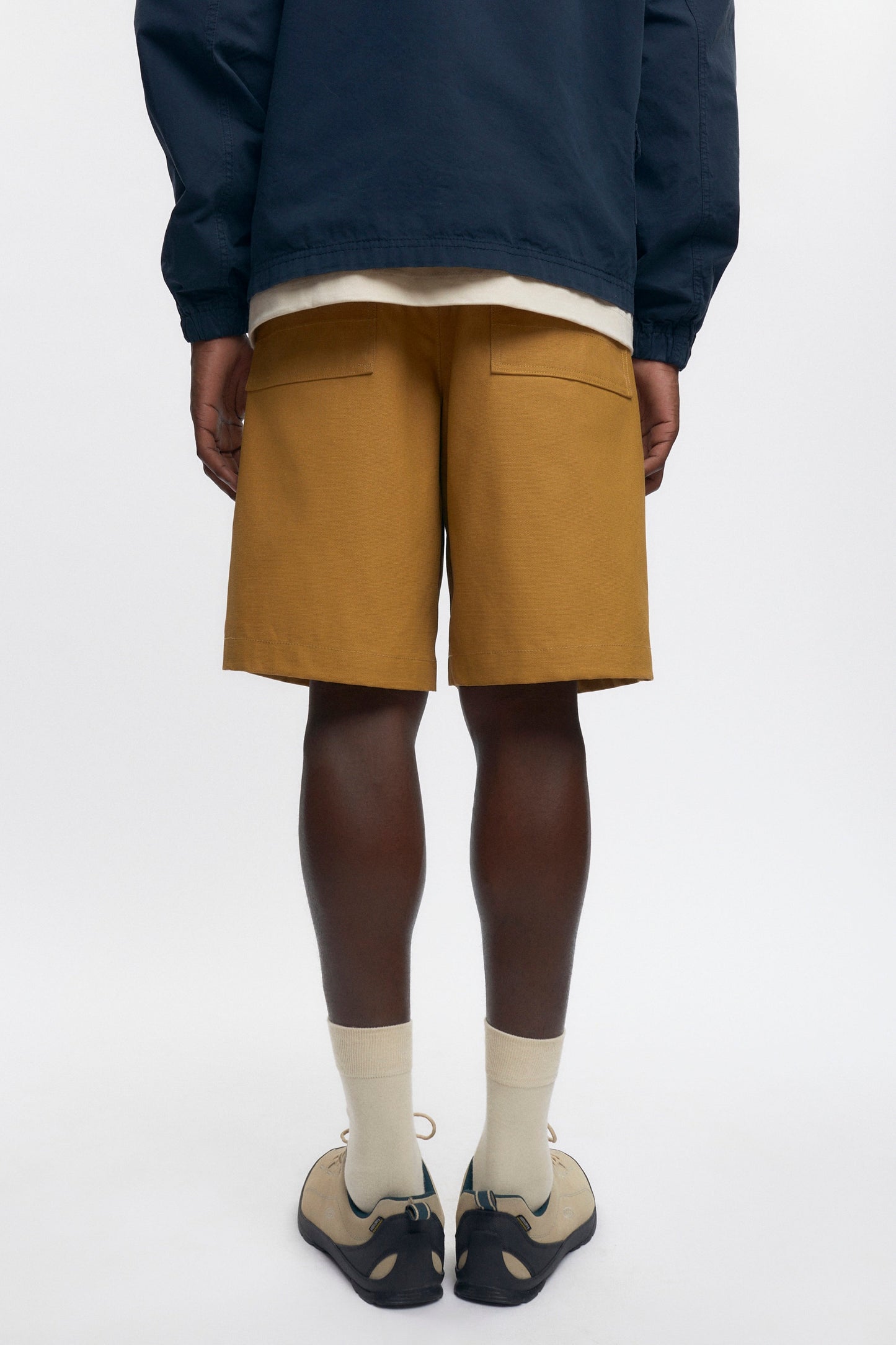 Men's Work Shorts in Dark Camel