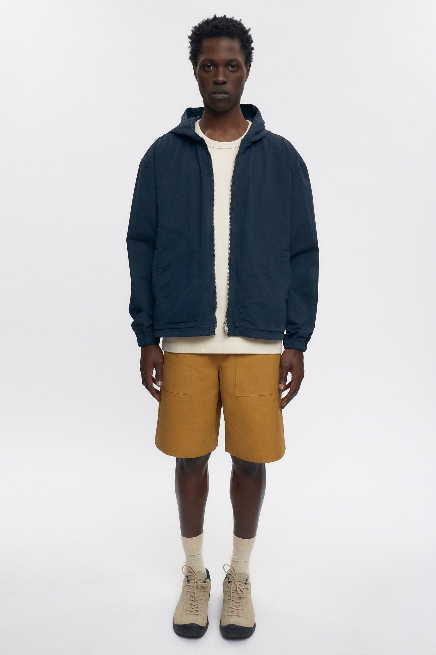 Men's Work Shorts in Dark Camel