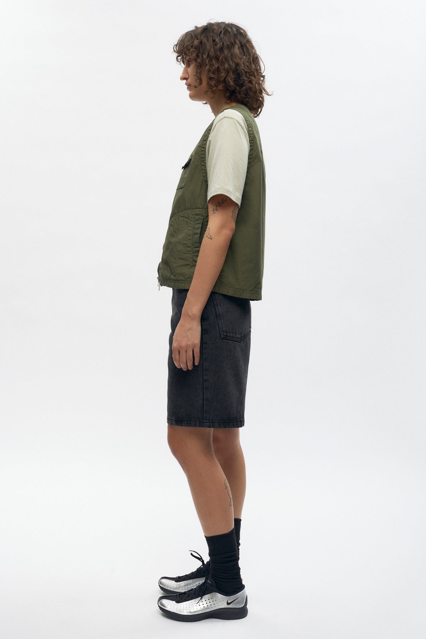 Tefnut Beach Vest in Olive