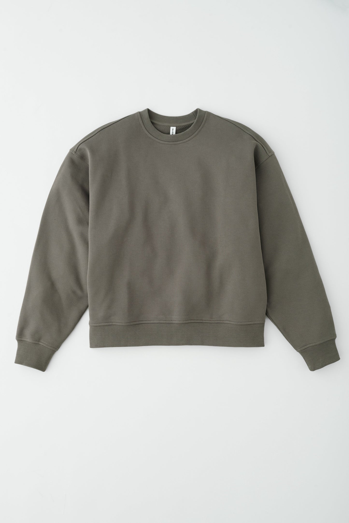 Unisex French Terry Sweatshirt in Dark Taupe