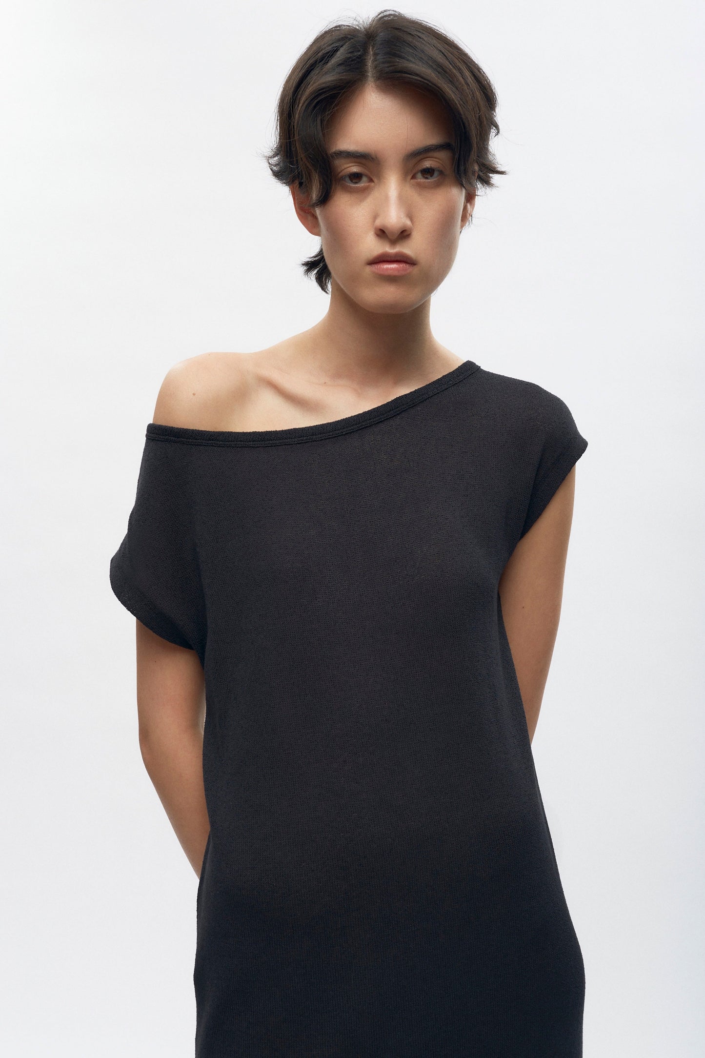 Women's Luxor Jersey Dress in Black