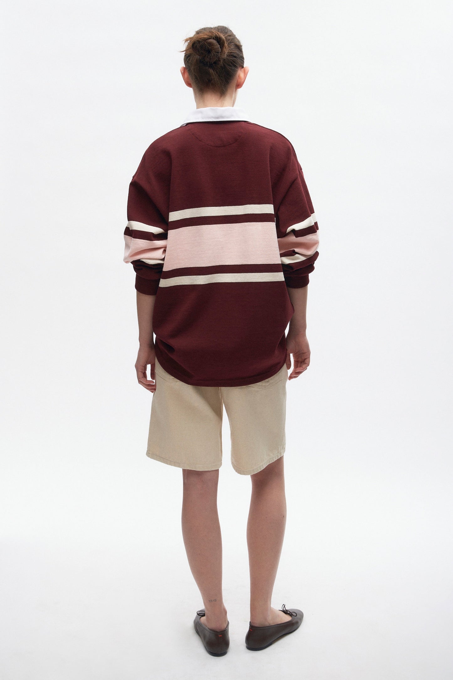 Men's Barbarian Rugby in Harvard/Salmon/Ivory