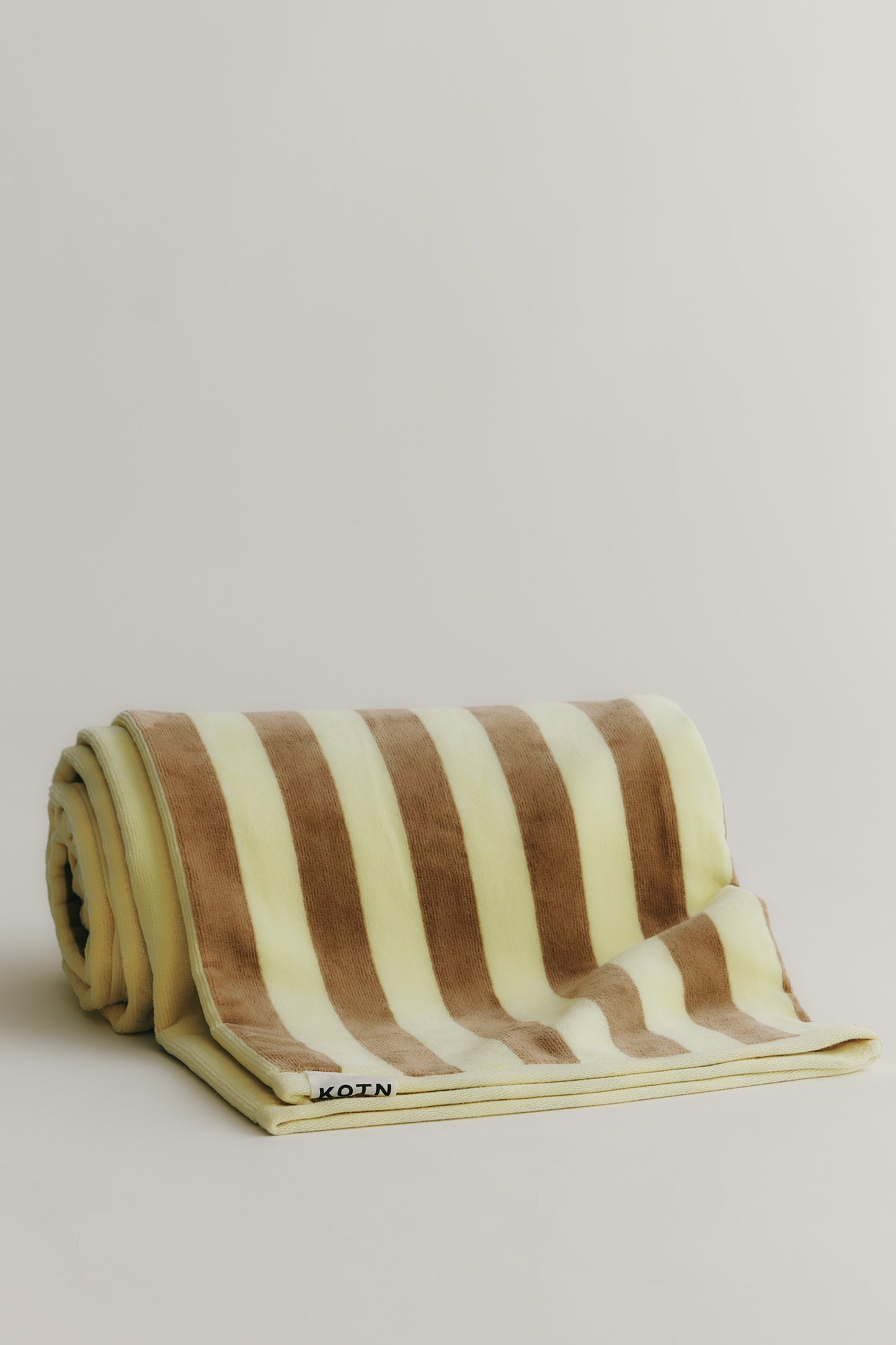 Beach Towel in Sorbet/Taupe