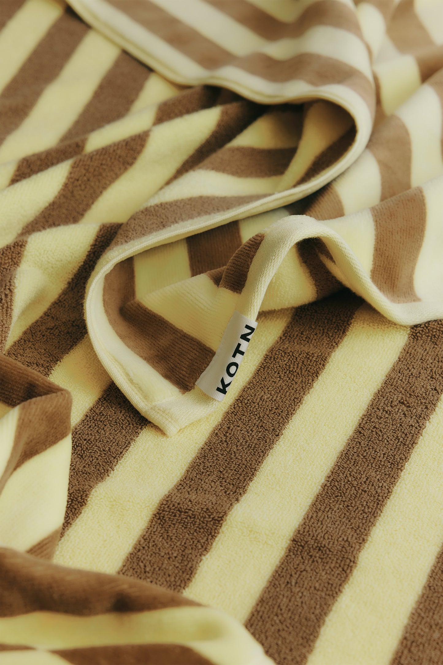 Beach Towel in Sorbet/Taupe