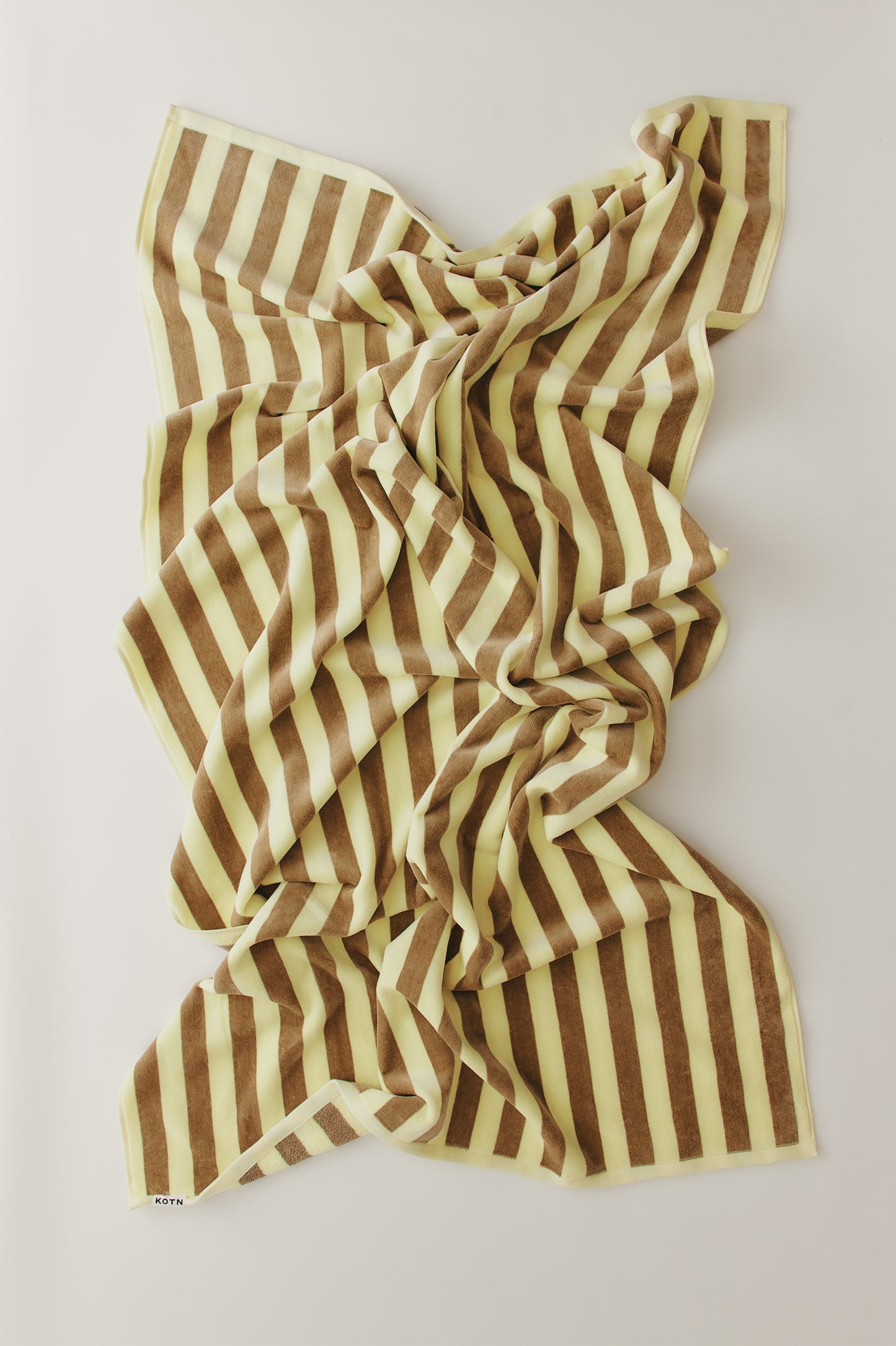 Beach Towel in Sorbet/Taupe