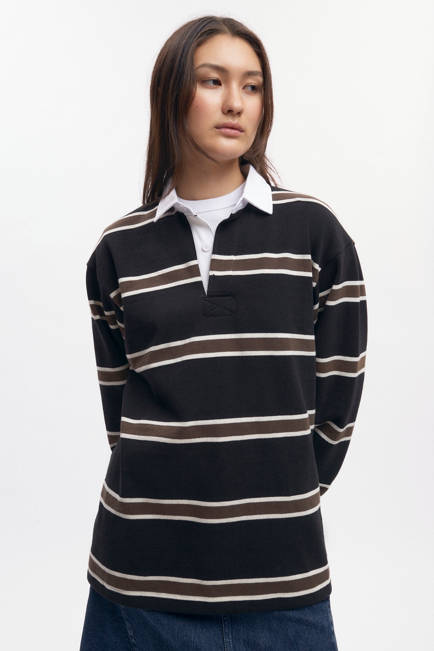Barbarian Rugby in Black/Moss/Ivory