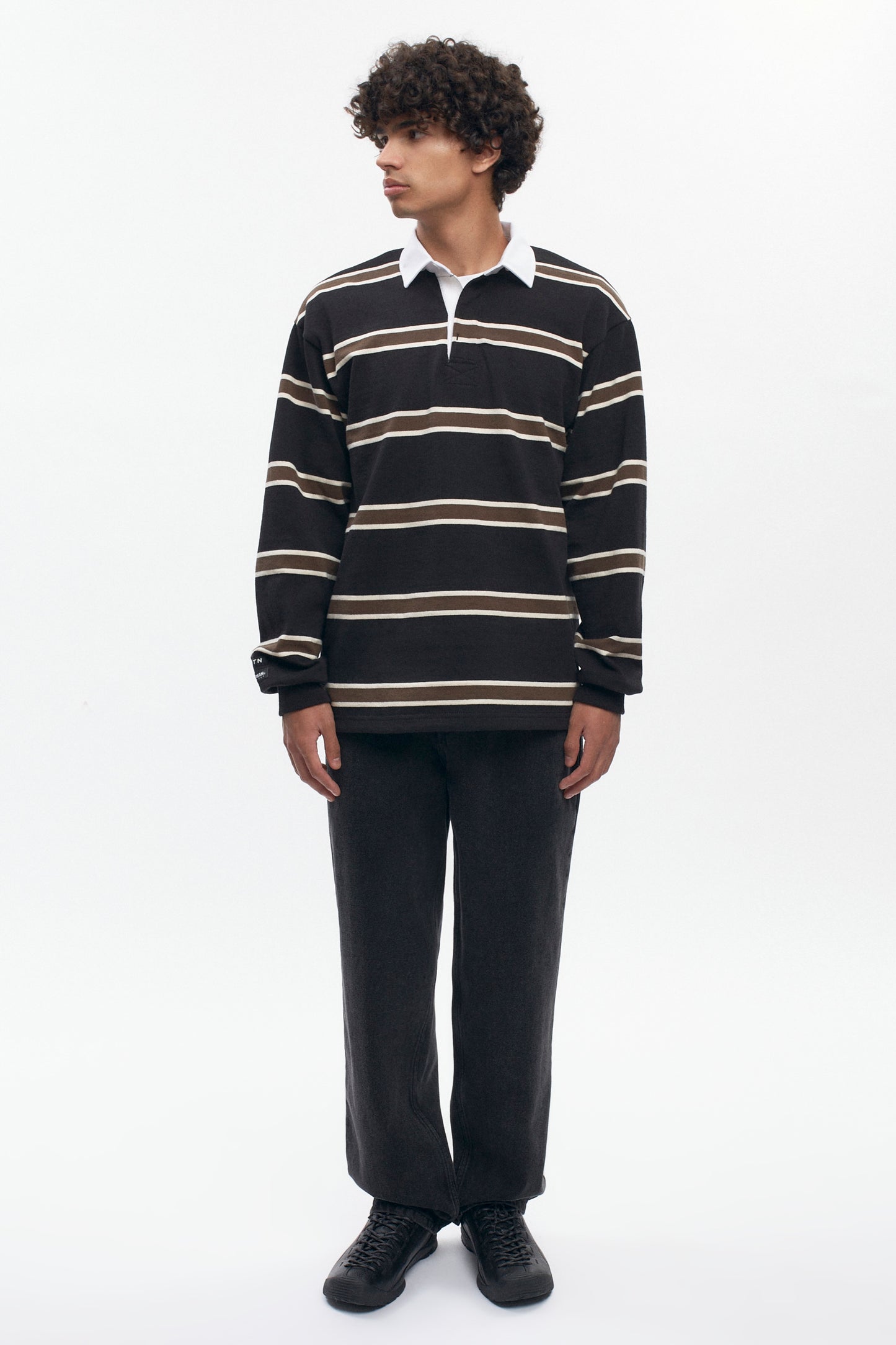 Barbarian Rugby in Black/Moss/Ivory