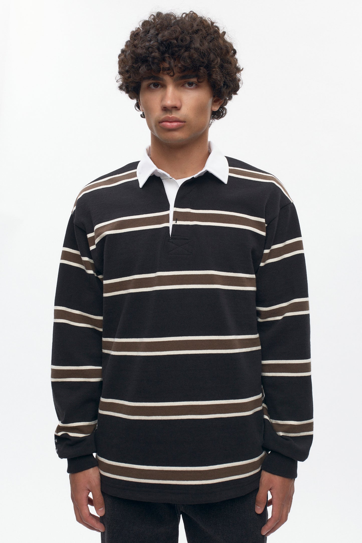 Barbarian Rugby in Black/Moss/Ivory