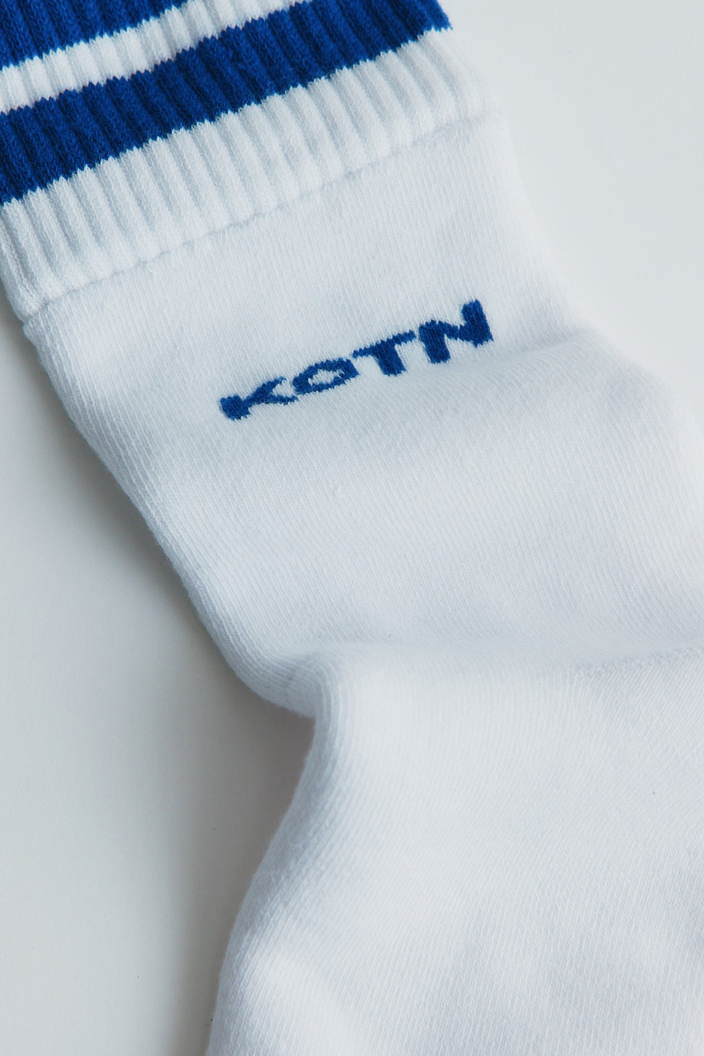 Crew Socks in Cobalt Blue