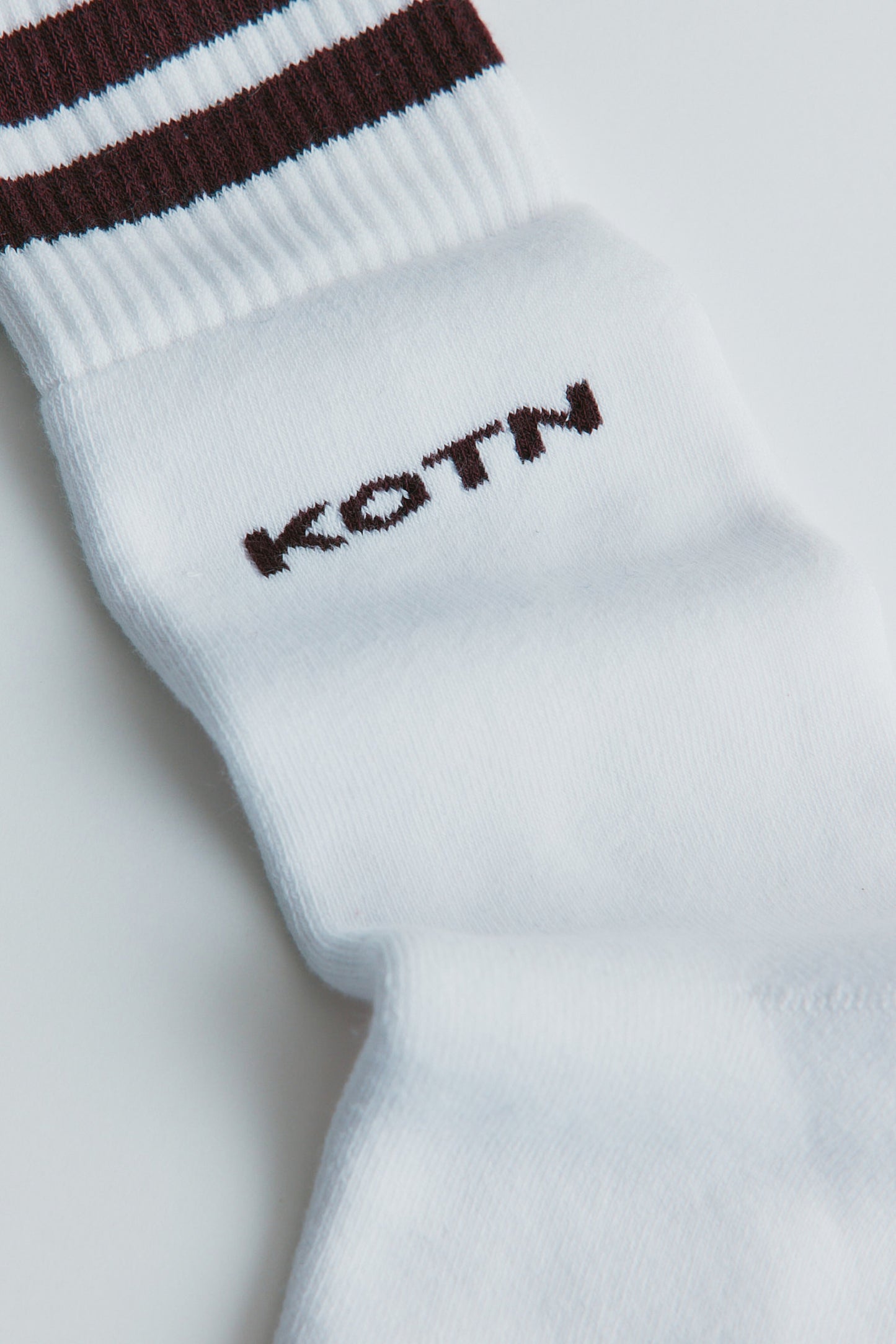 Crew Socks in Harvard Stripe