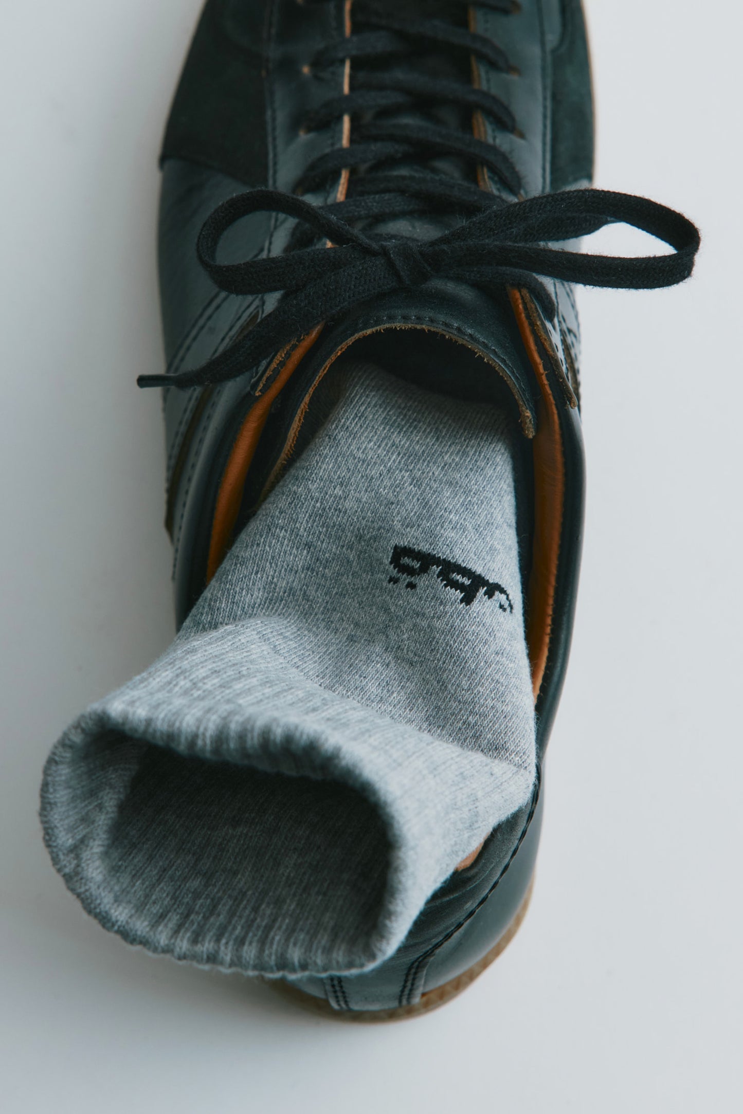 Crew Socks in Heather Grey