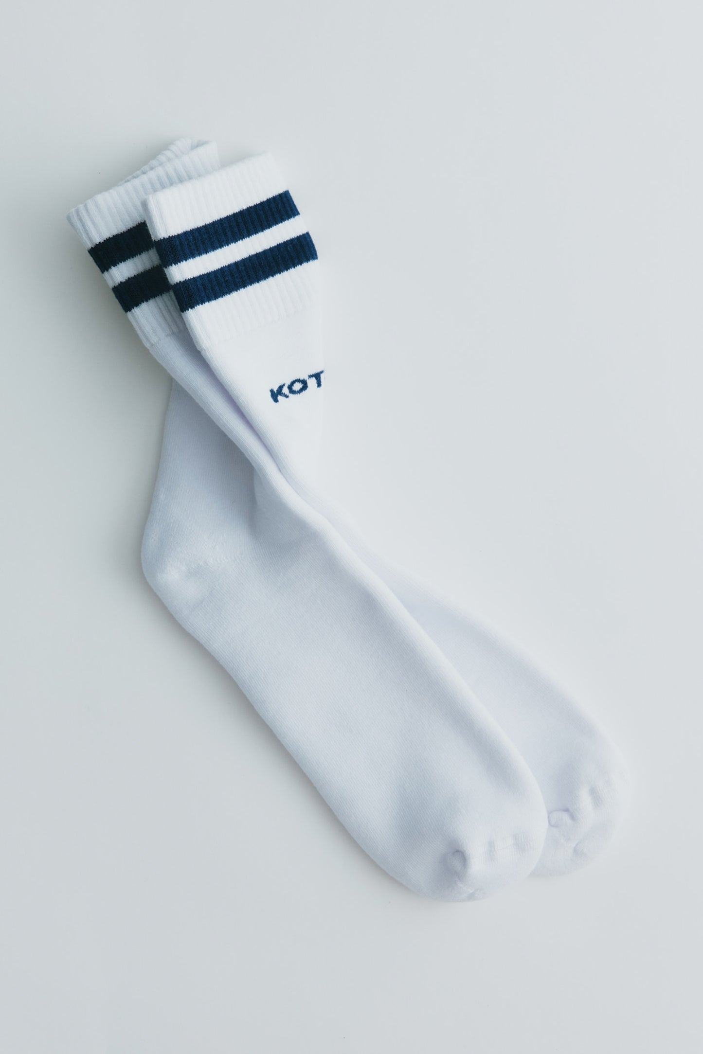 Crew Socks in Midnight Stripe