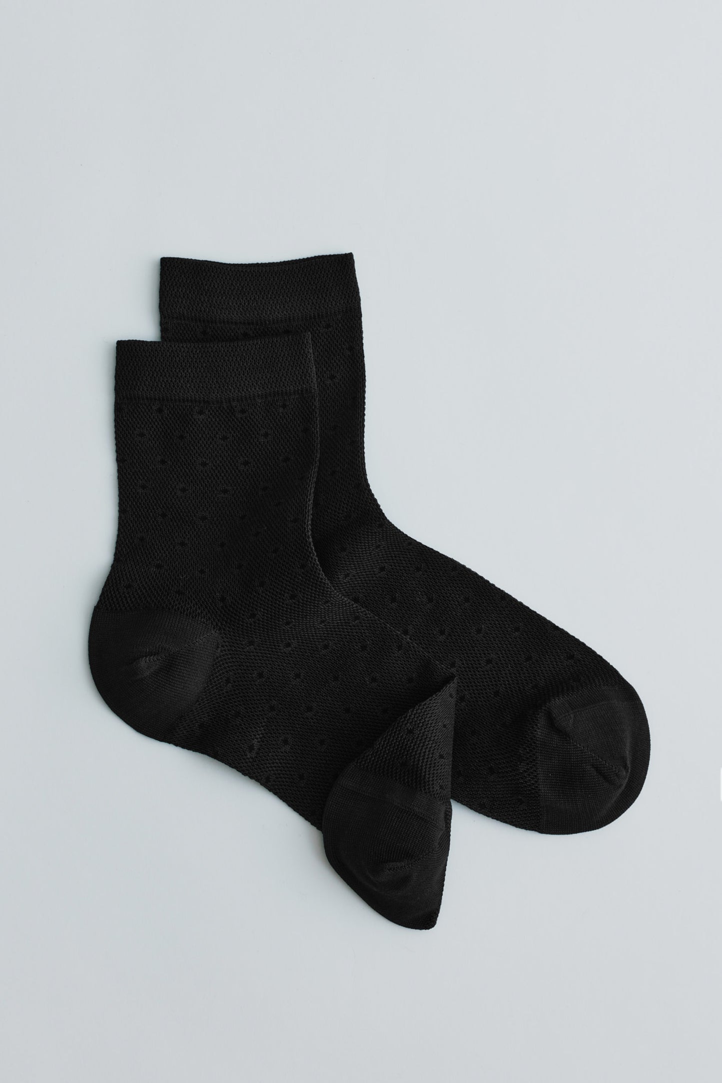 Dotty Socks in Black