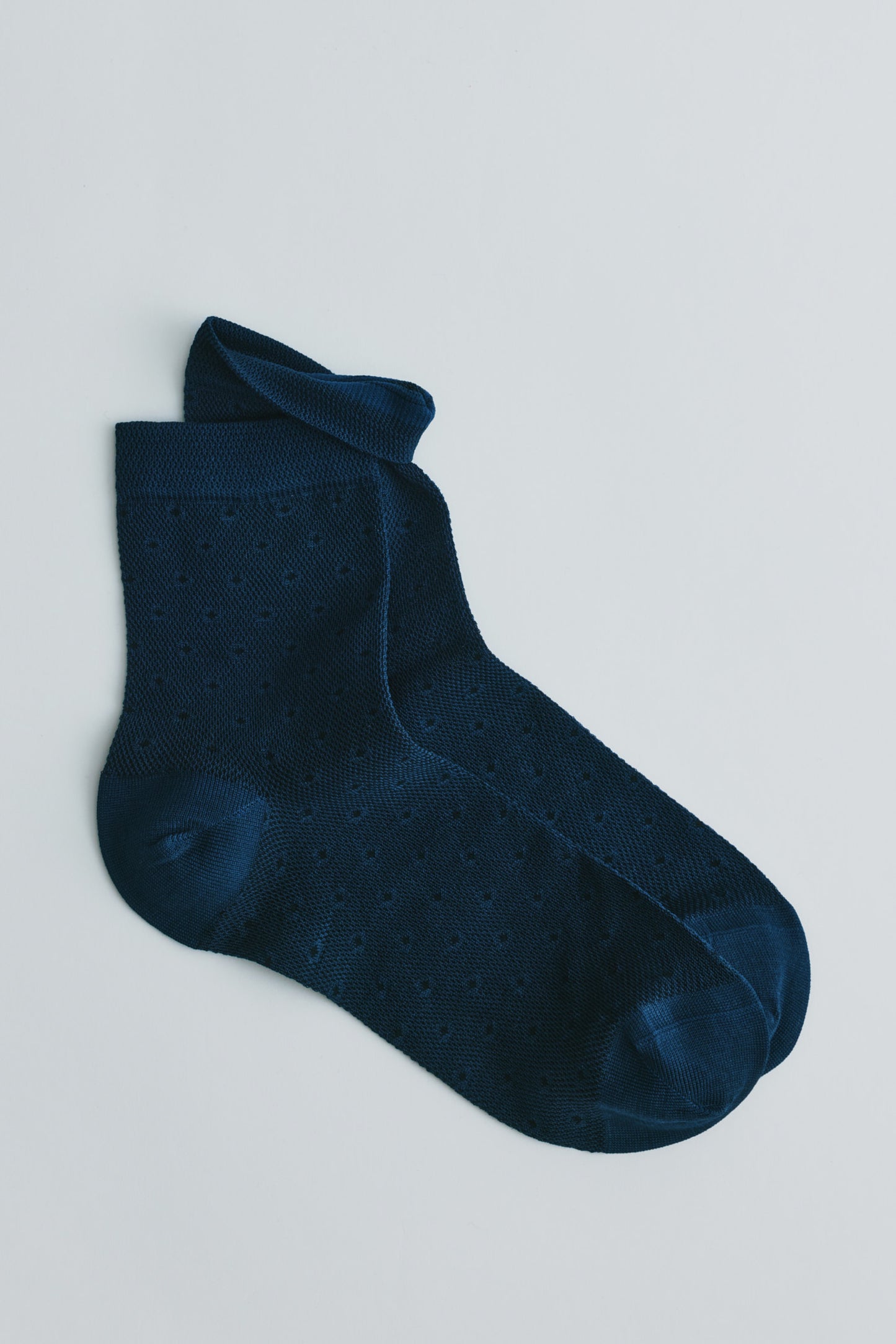 Dotty Socks in Pitch Navy