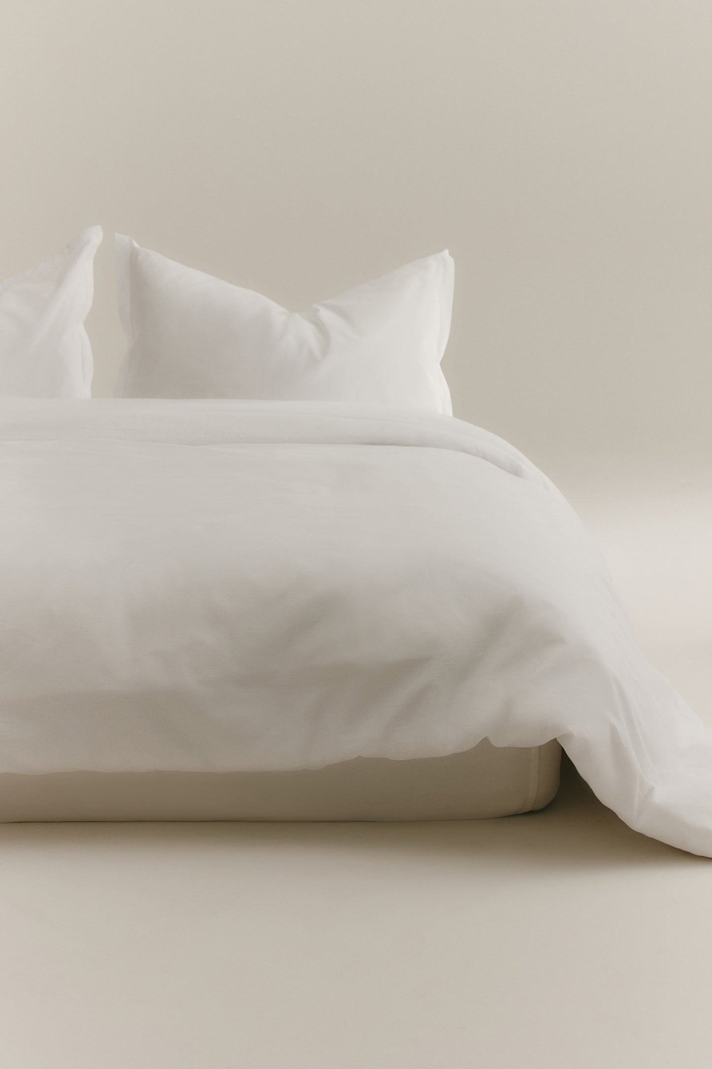 Duvet Cover and Sham Set in White