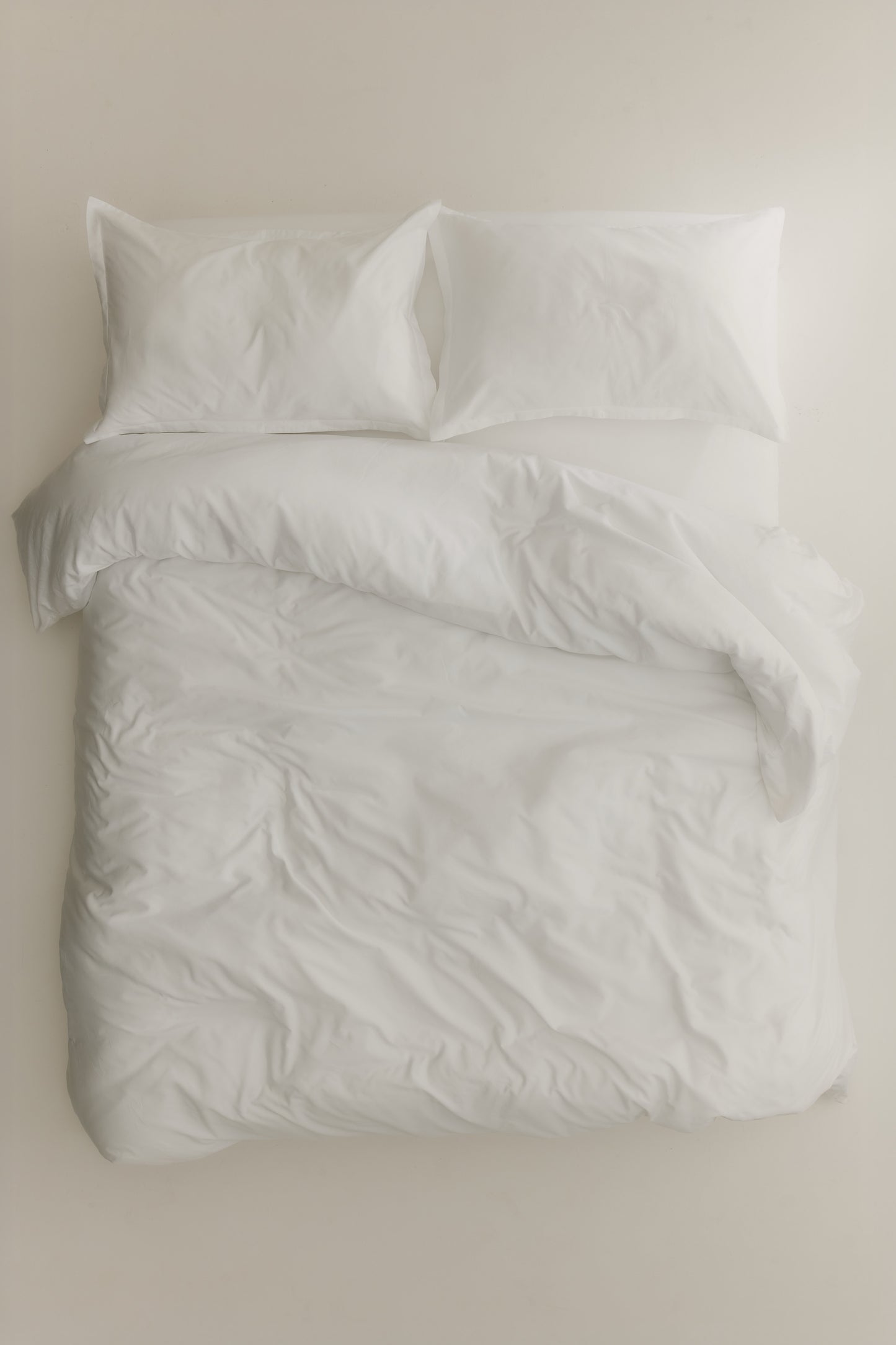 Duvet Cover and Sham Set in White