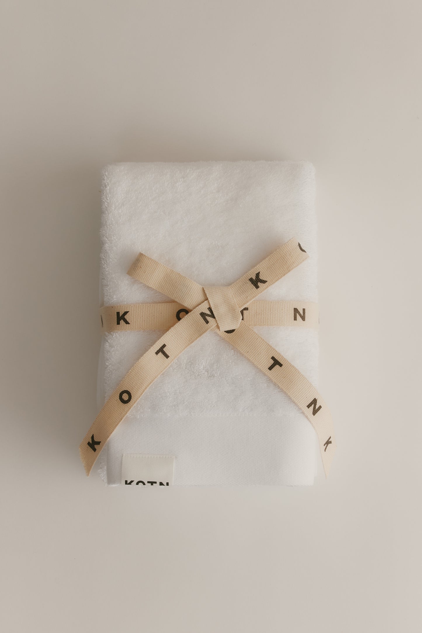 Egyptian Cotton Hand Towel (2 Pack) in White