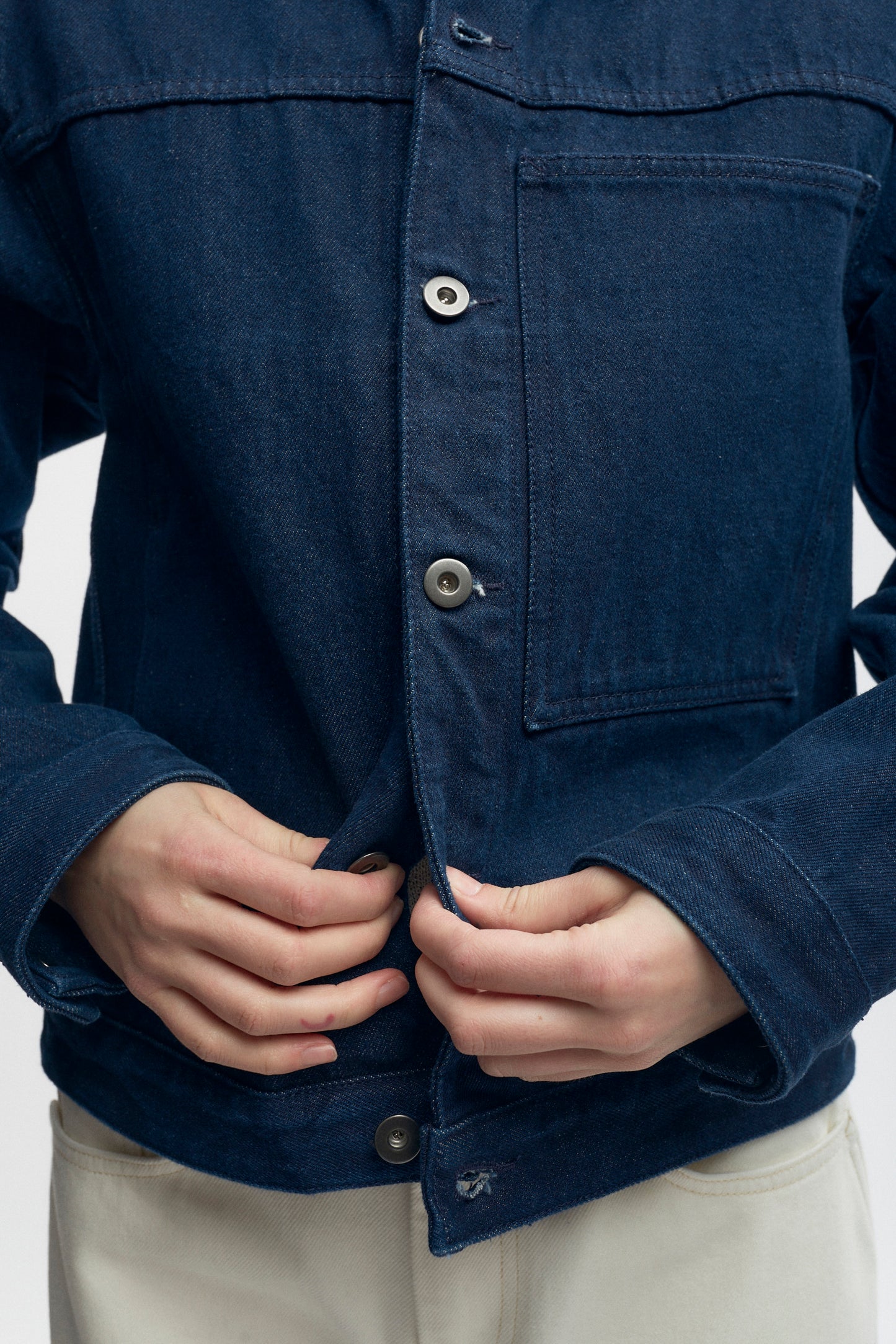 Esna Jacket in Dark Wash