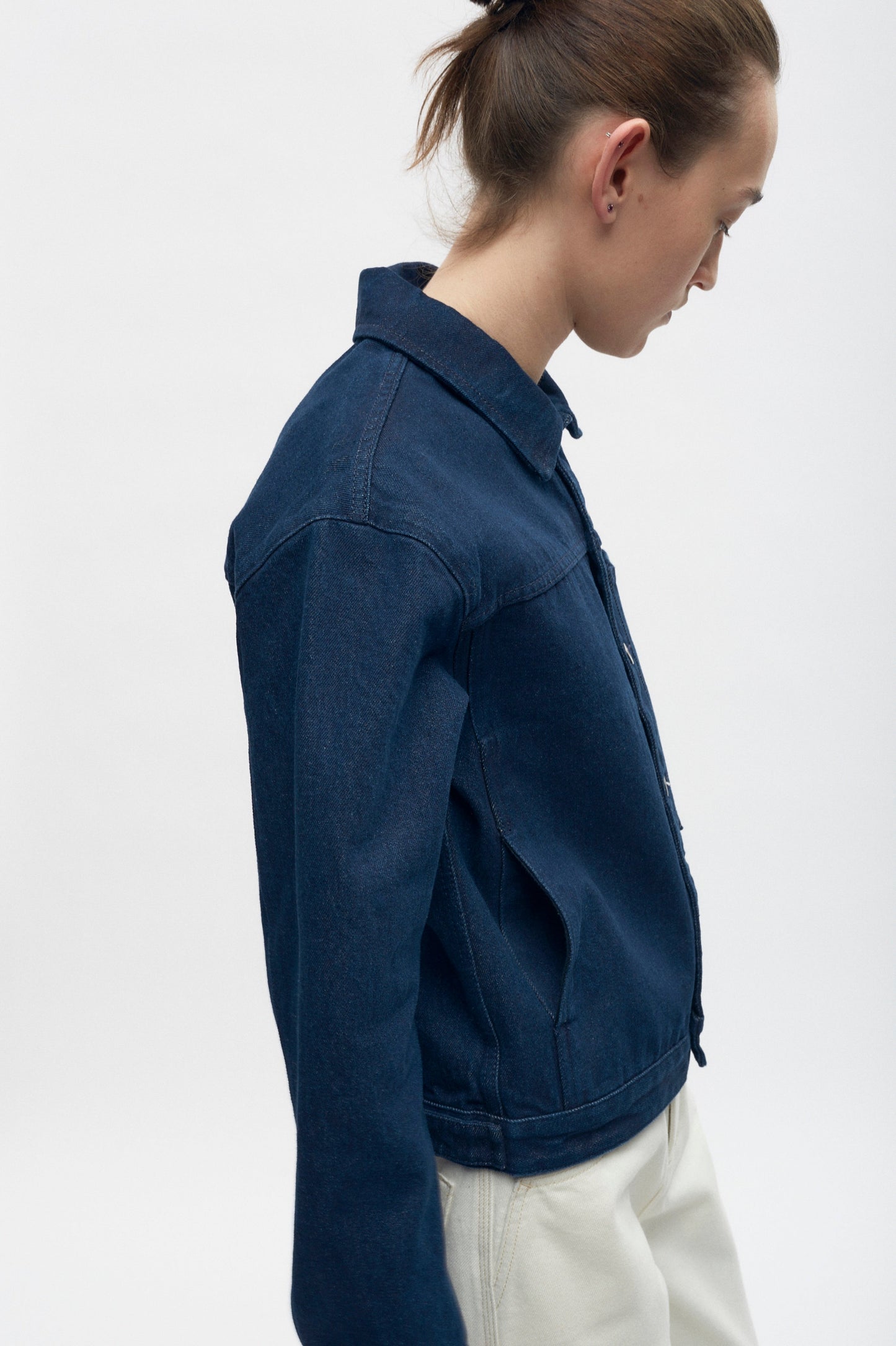 Esna Jacket in Dark Wash