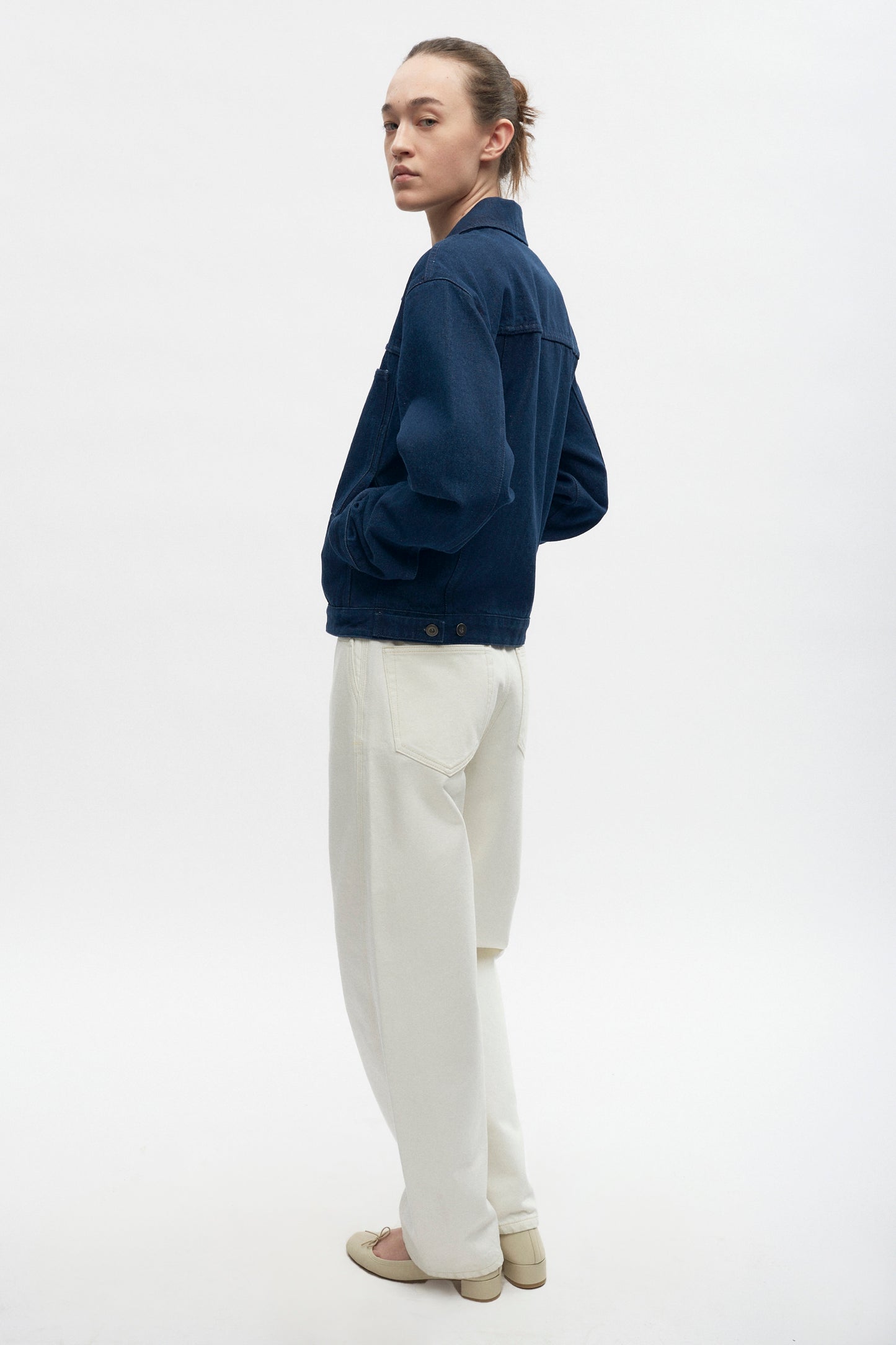 Esna Jacket in Dark Wash