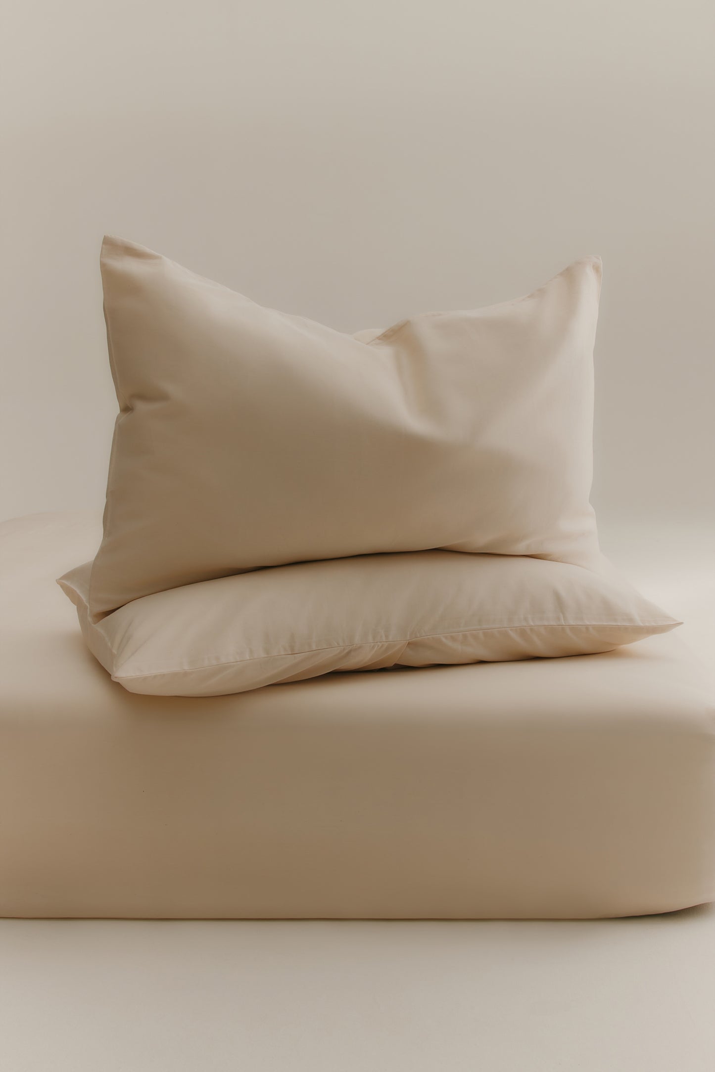 Fitted Sheet and Pillowcase Set in Natural