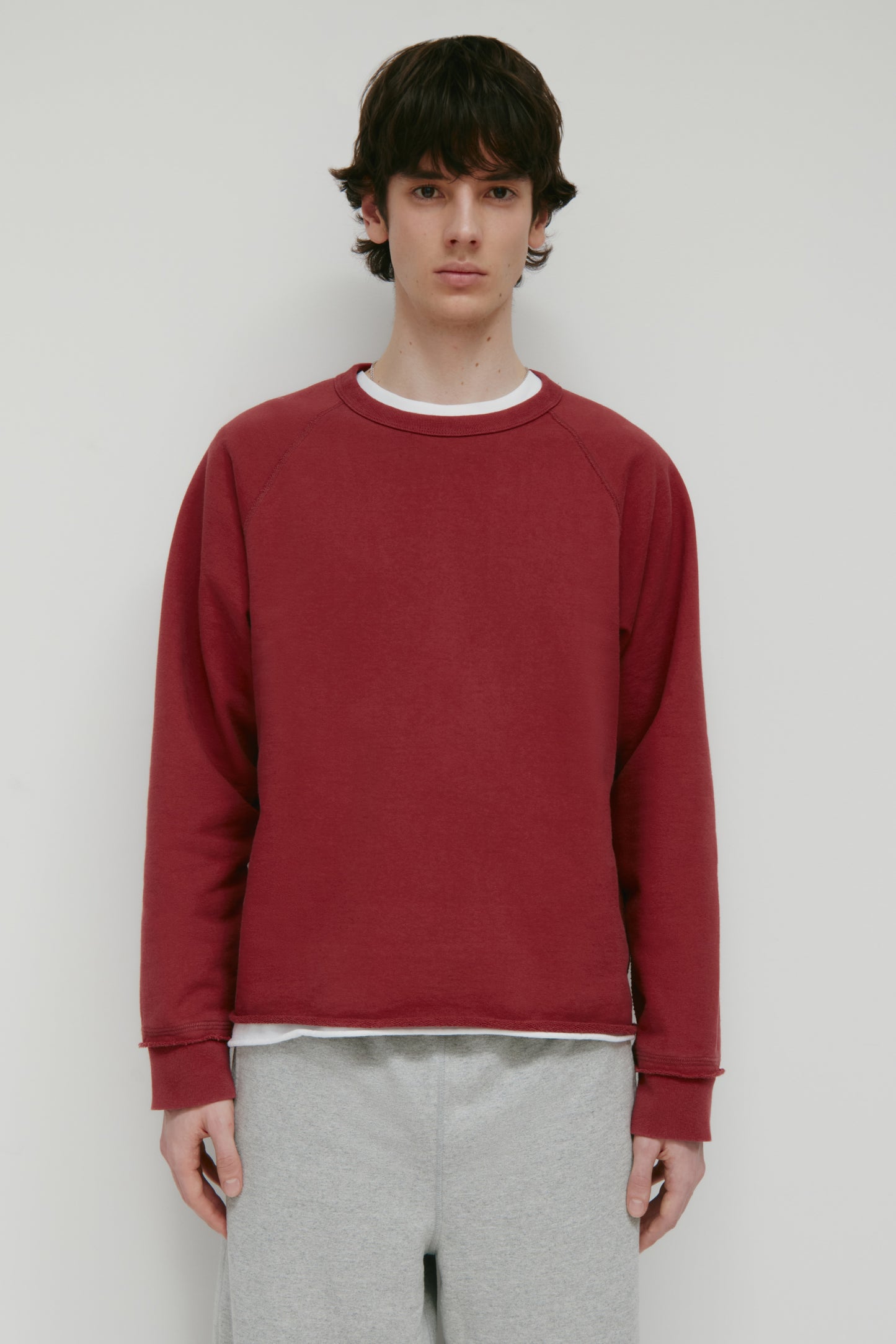 Men's Asr Cut-off Crewneck in Yakimo