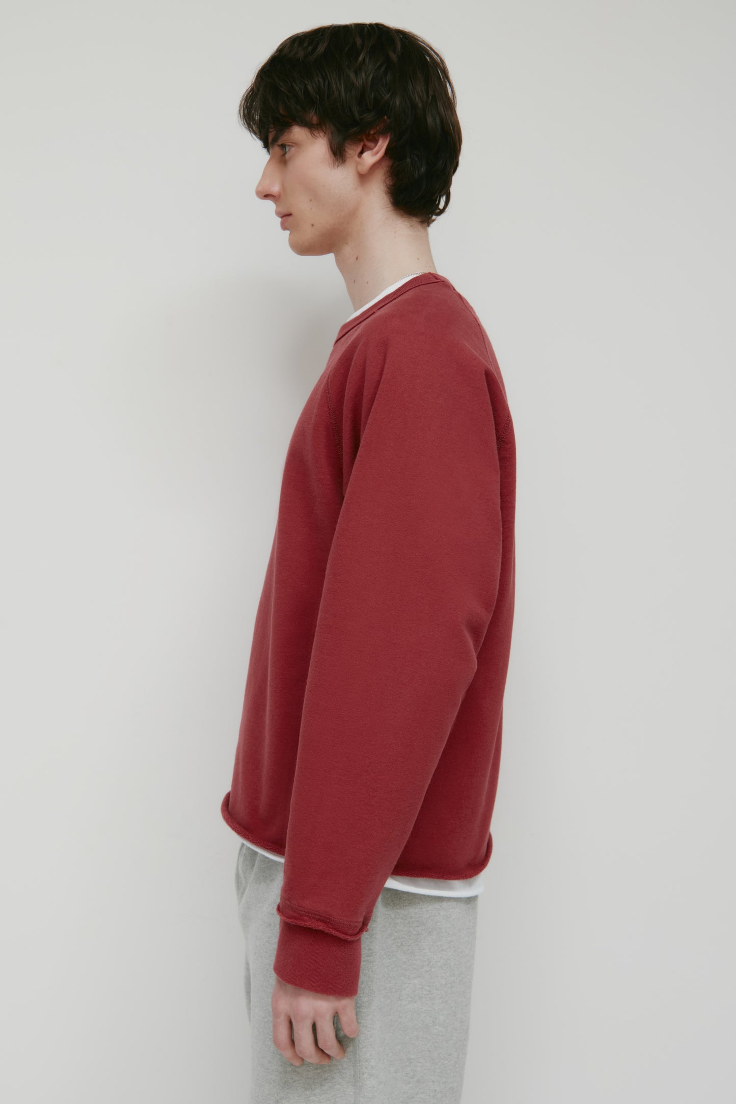 Men's Asr Cut-off Crewneck in Yakimo