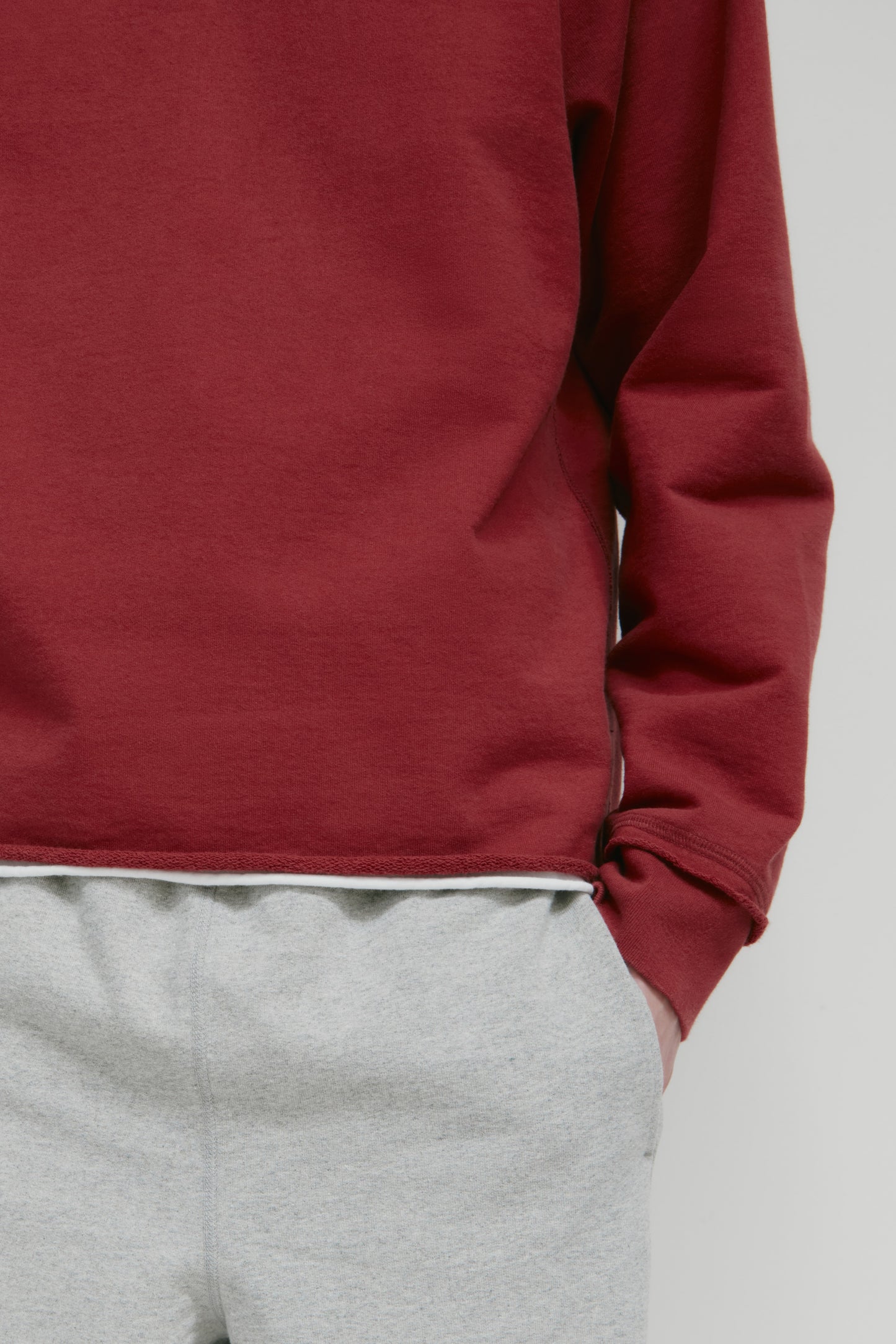Men's Asr Cut-off Crewneck in Yakimo
