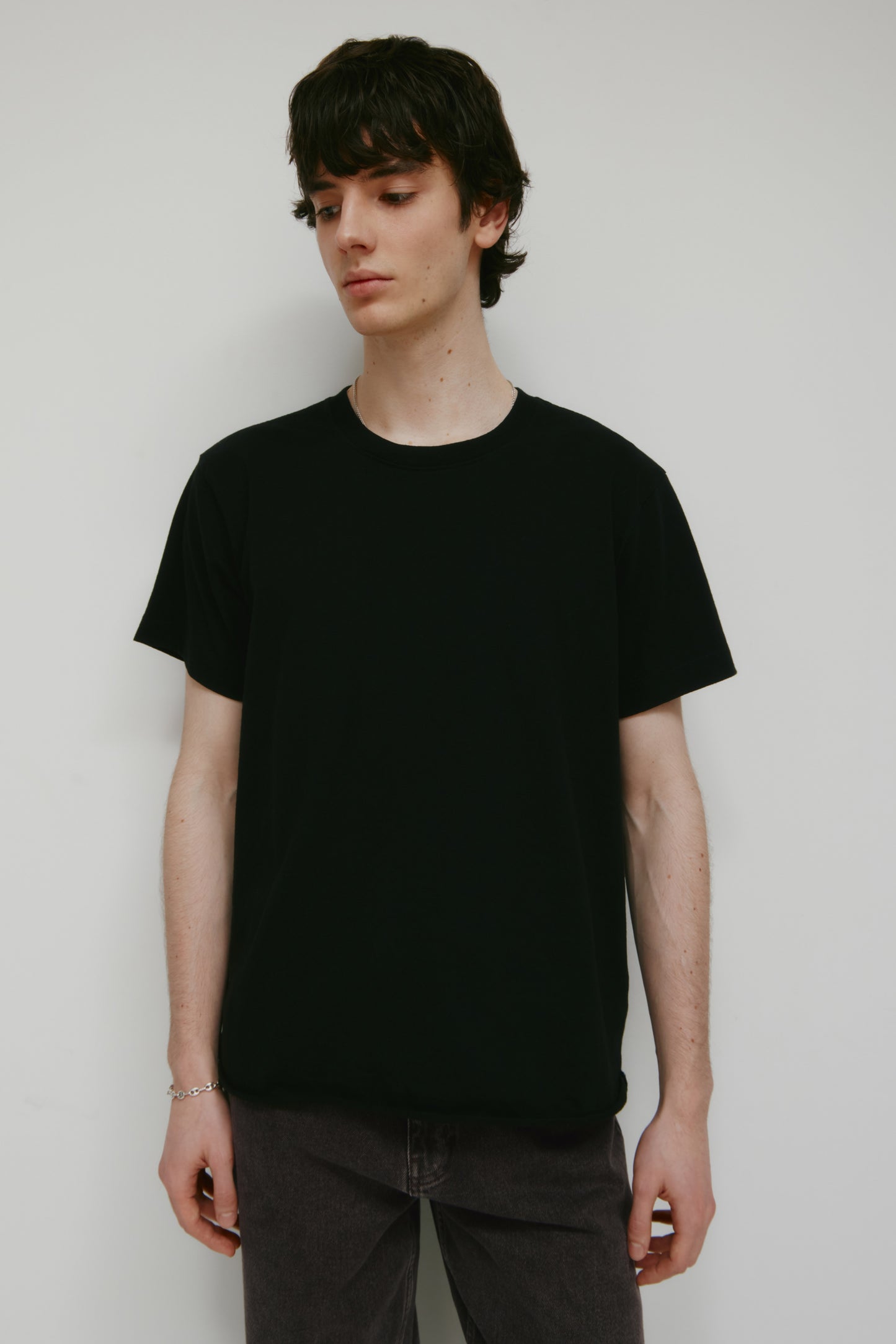 Men's Band Tee in Black