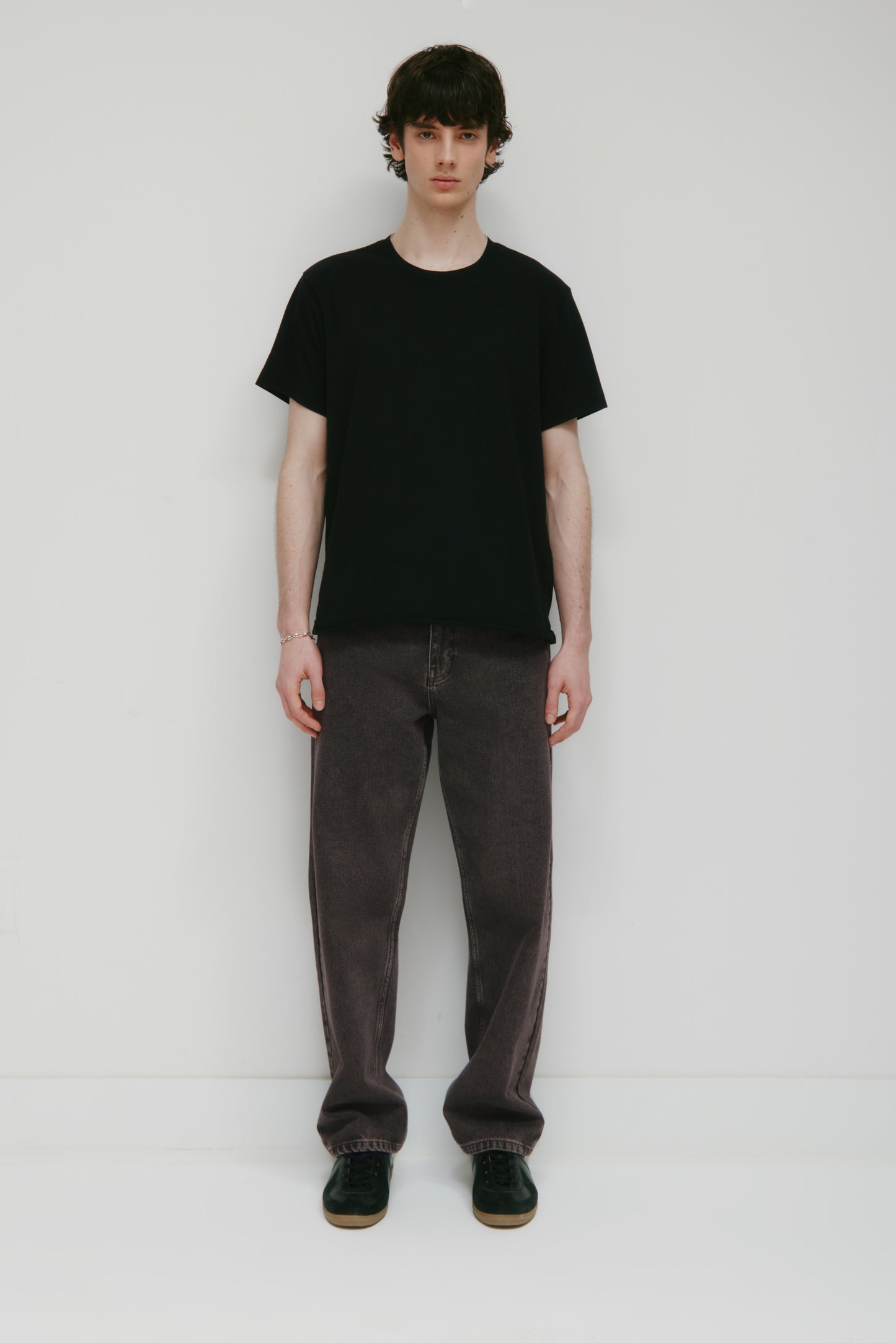 Men's Band Tee in Black