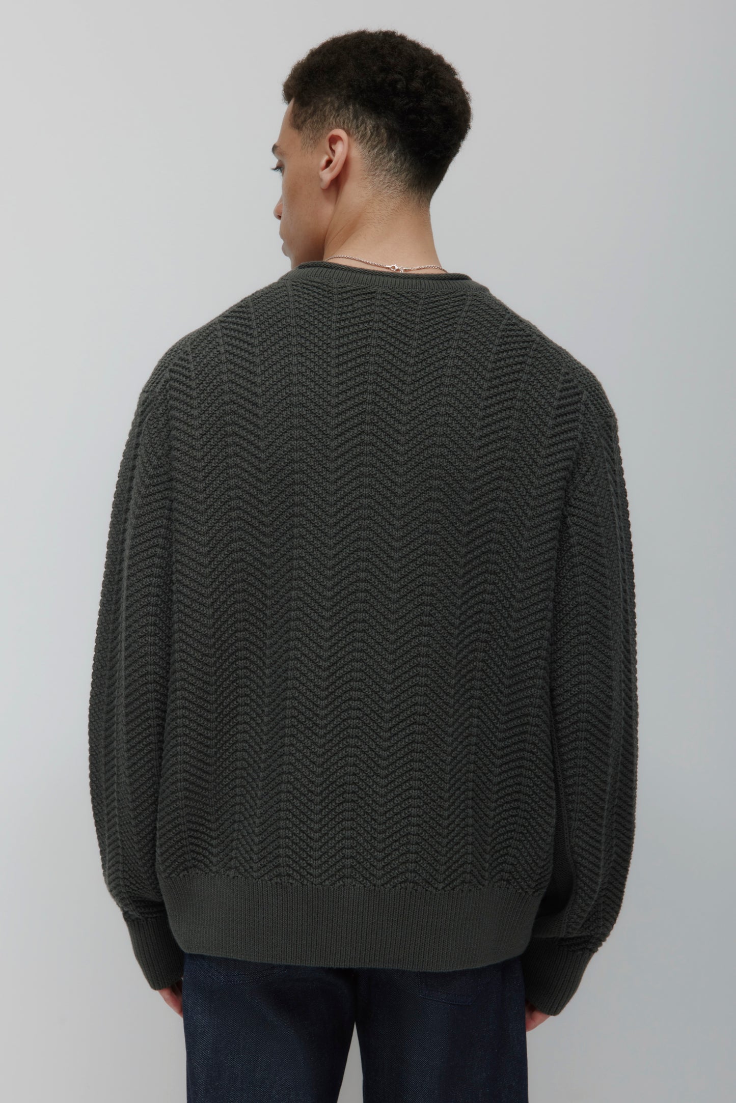 Men's Dahab Rollneck Sweater in Beluga