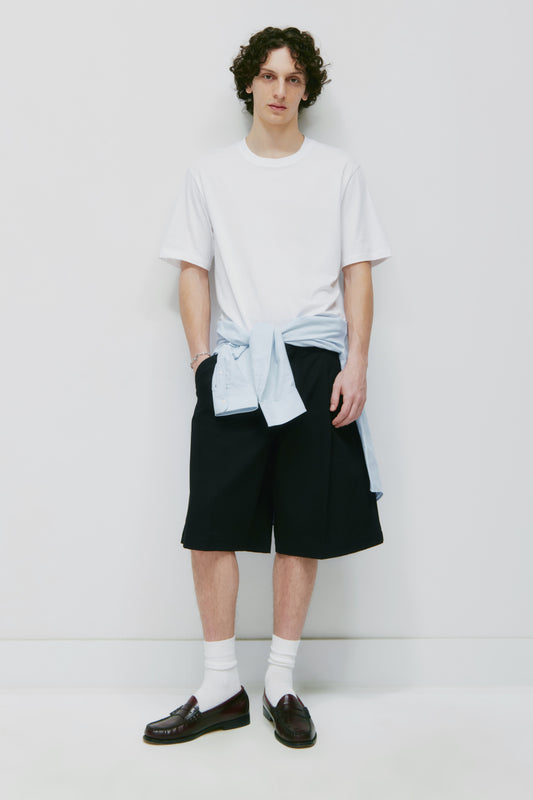 Men's Essential Crew in White