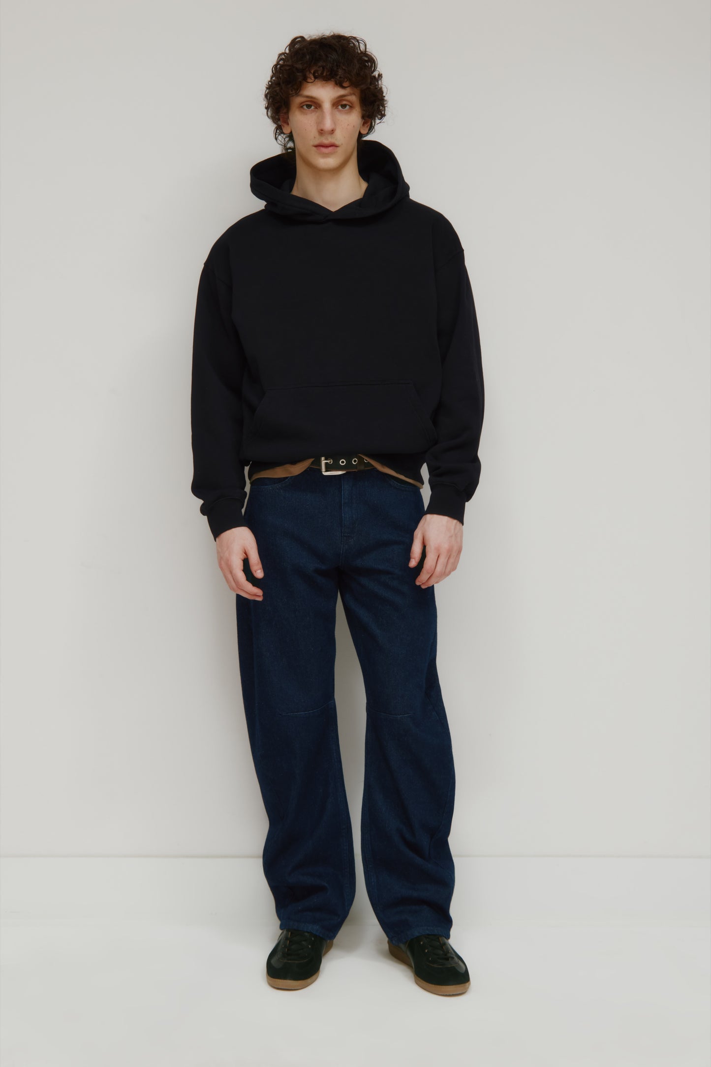 Men's Essential Hoodie  in Black