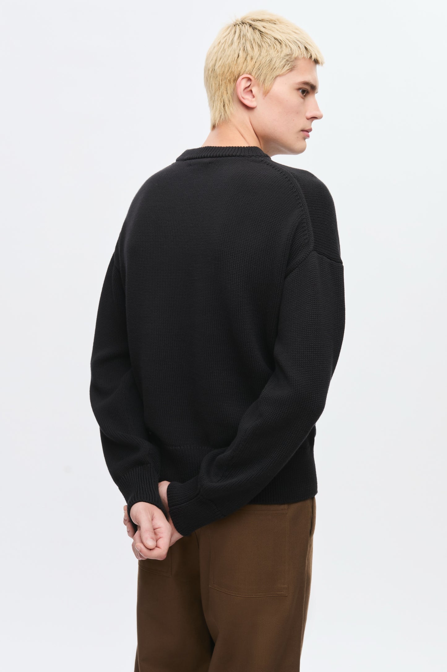 Men's Hamatah Sweater in Black