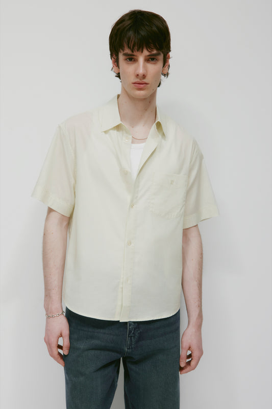 Men's Hawa Shirt in Sorbet/Blue Aura Stripe