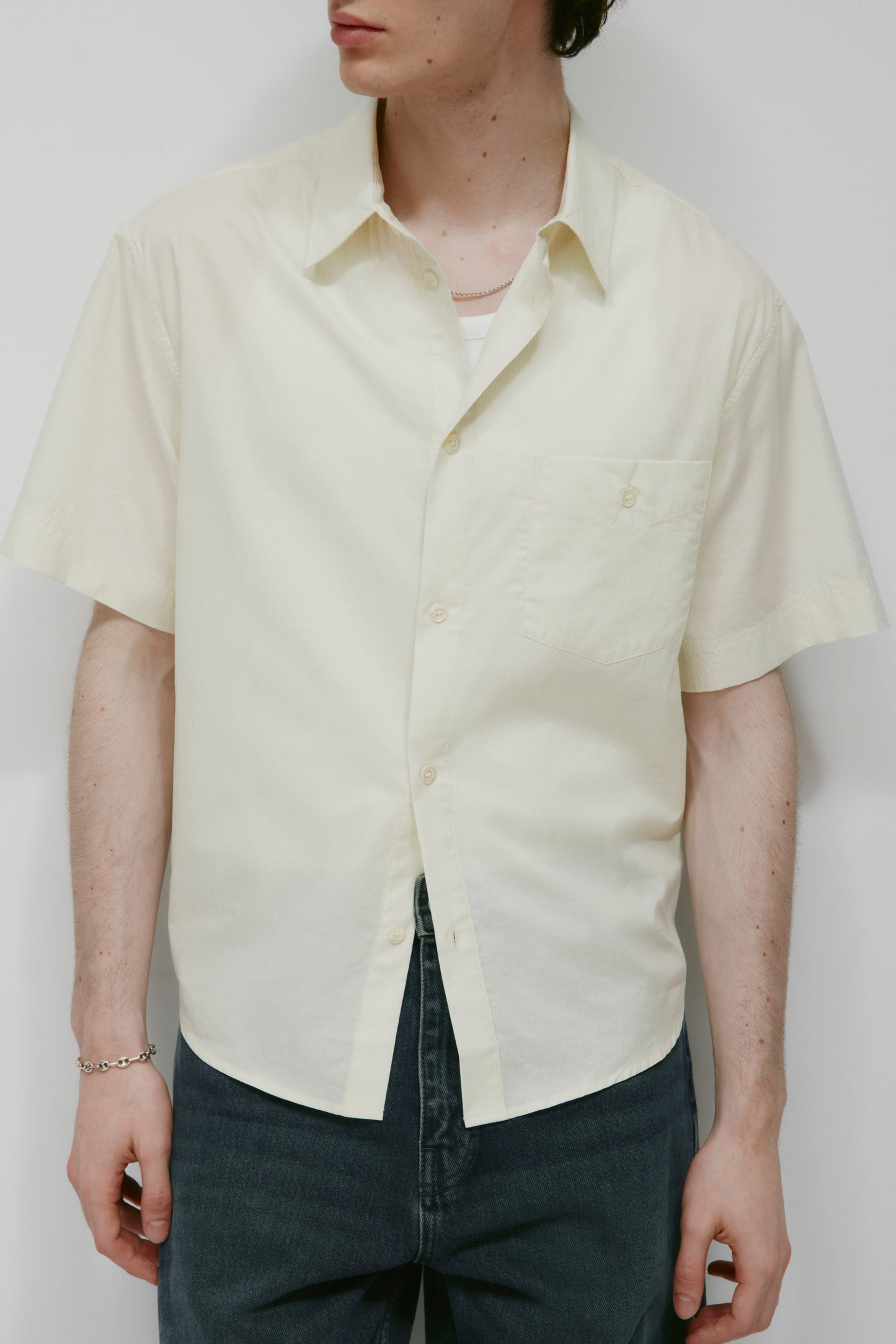 Men's Hawa Shirt in Sorbet/Blue Aura Stripe