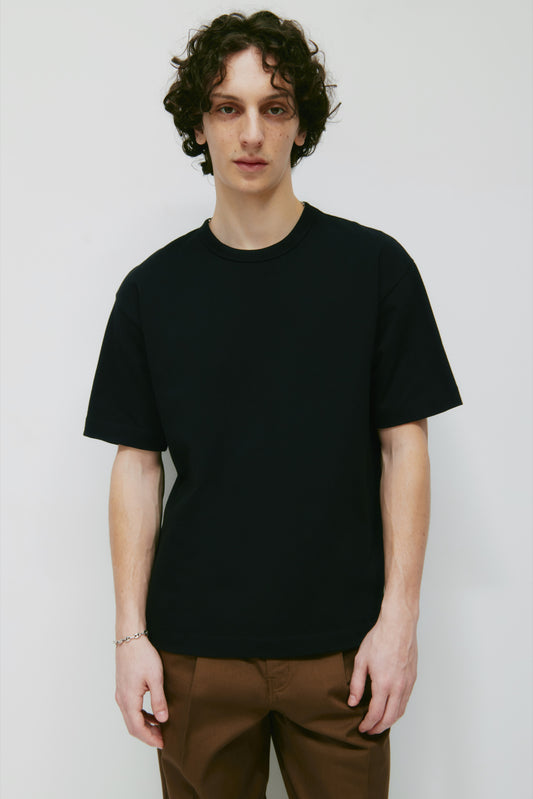 Men's Heavyweight Box Crew in Black