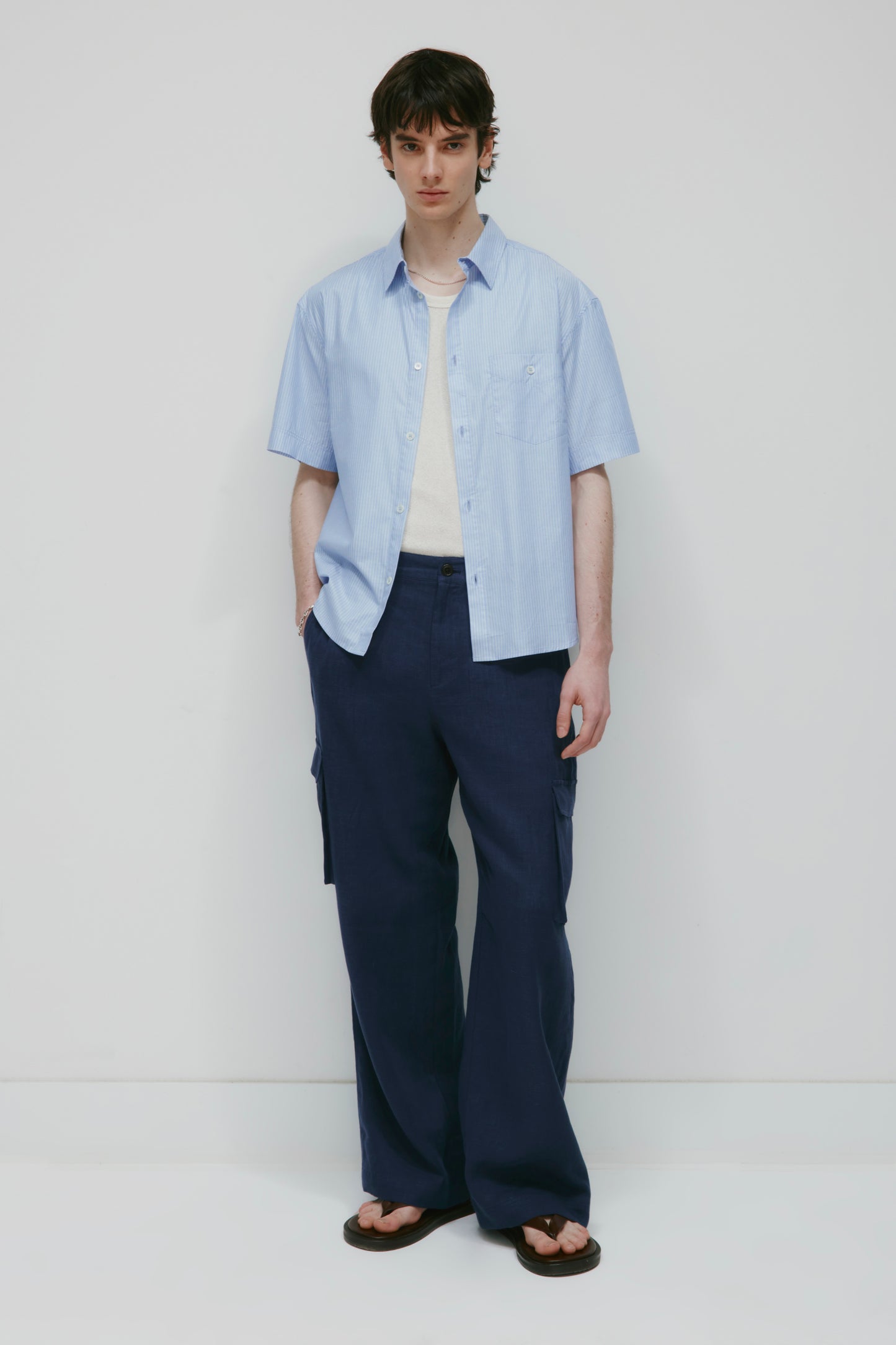 Men's Sila Linen Cargo Pant