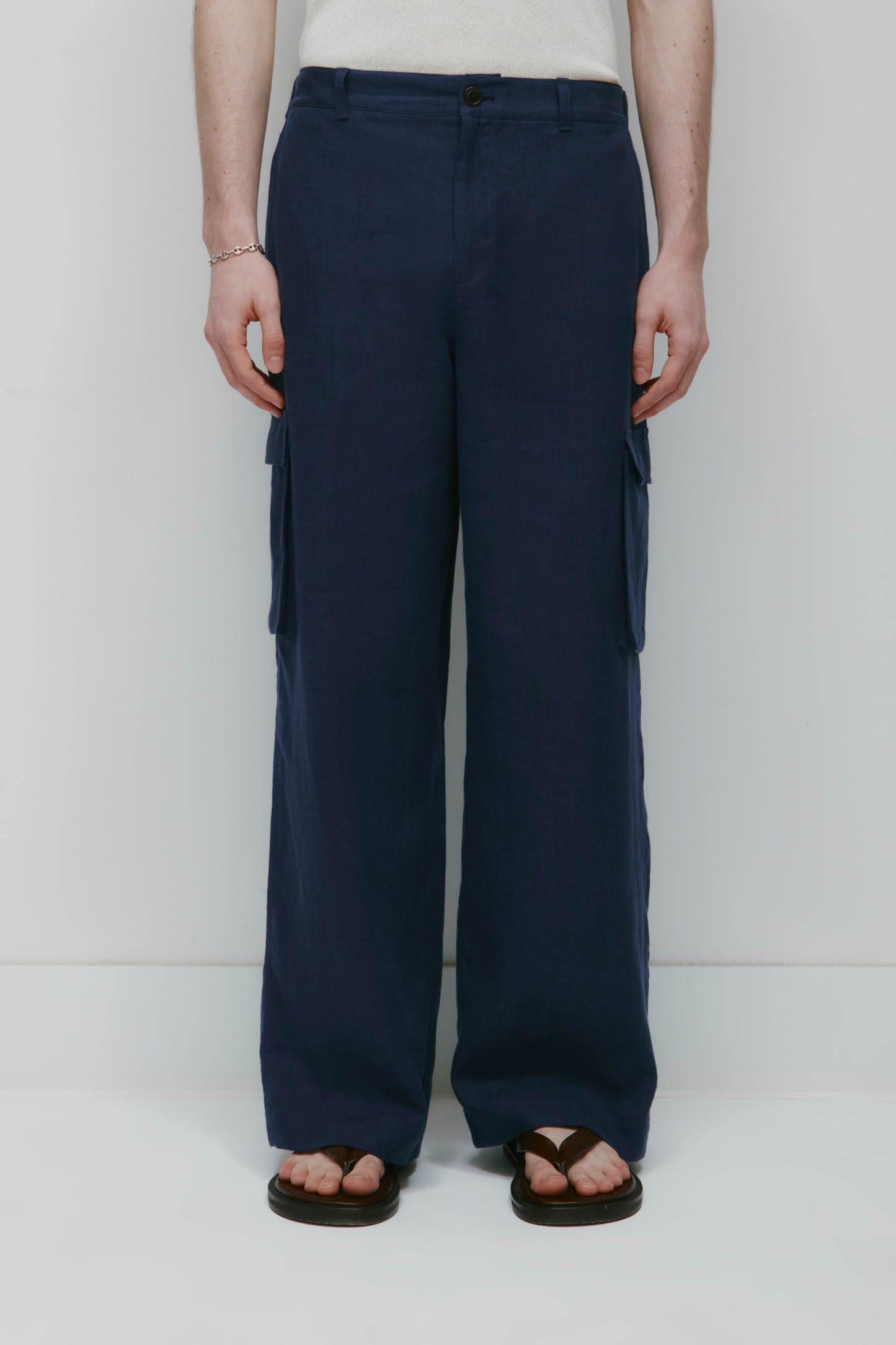 Men's Sila Linen Cargo Pant