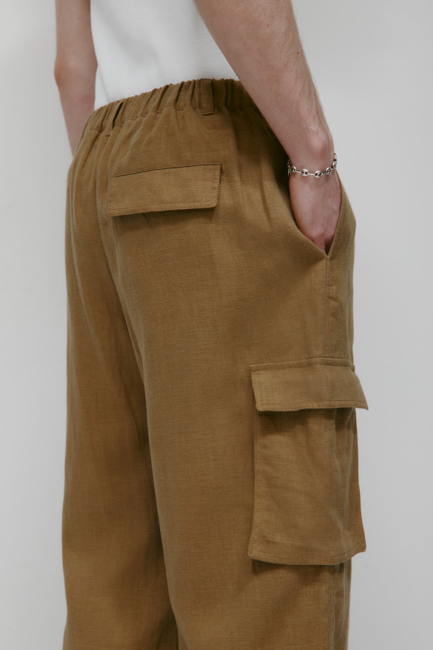 Men's Sila Linen Cargo Pant