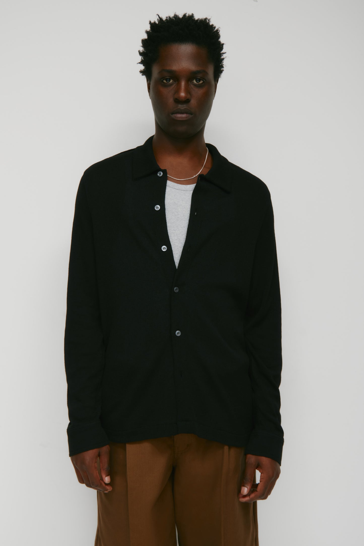 Men's Luxor Jersey Shirt in Black