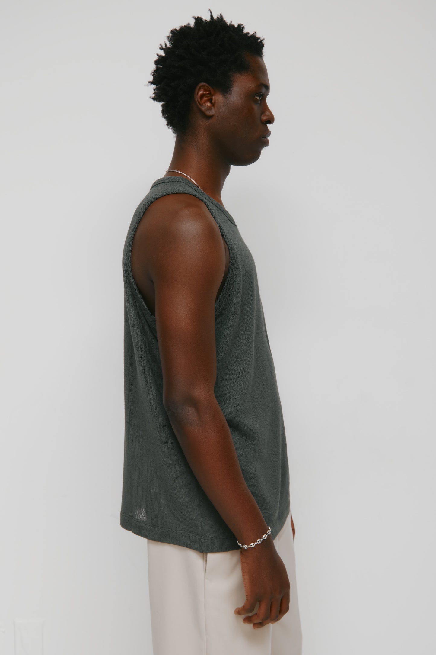 Men's Luxor Jersey Tank in Beluga