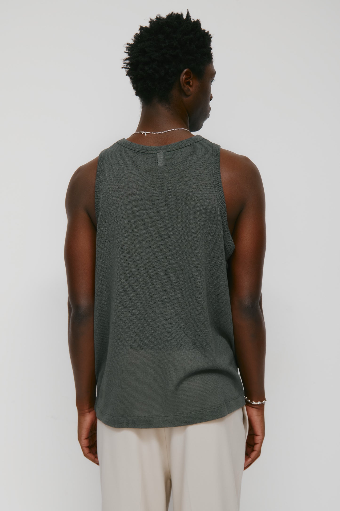 Men's Luxor Jersey Tank in Beluga