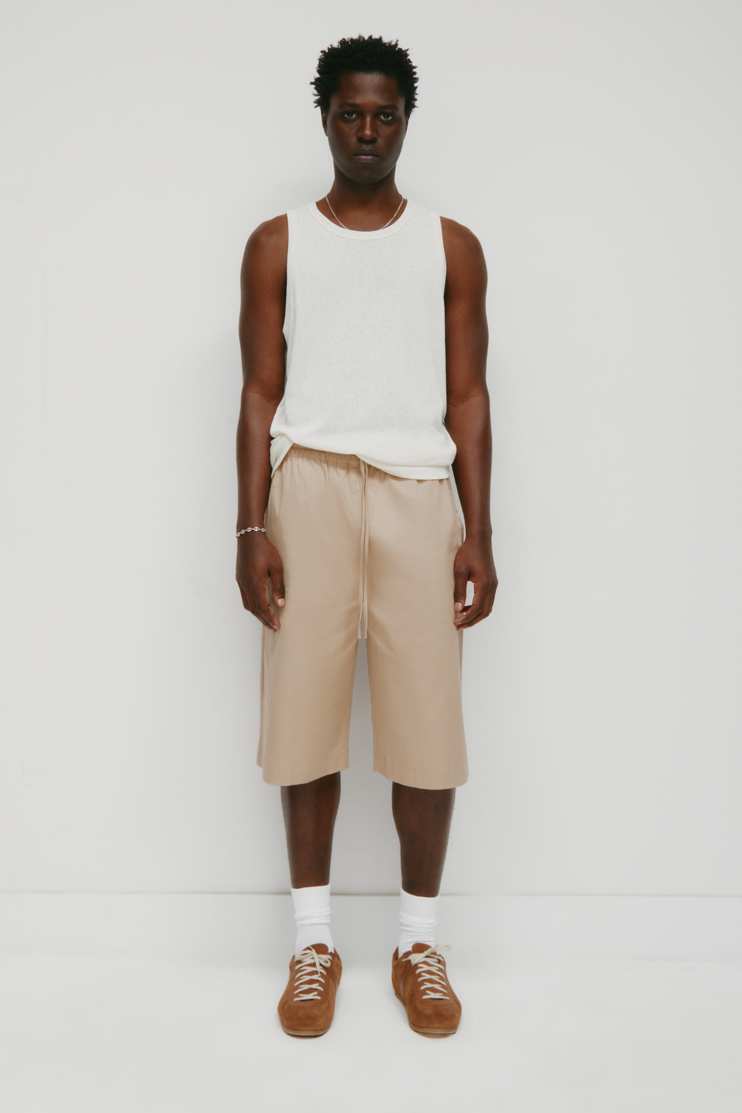 Men's Luxor Jersey Tank in Natural