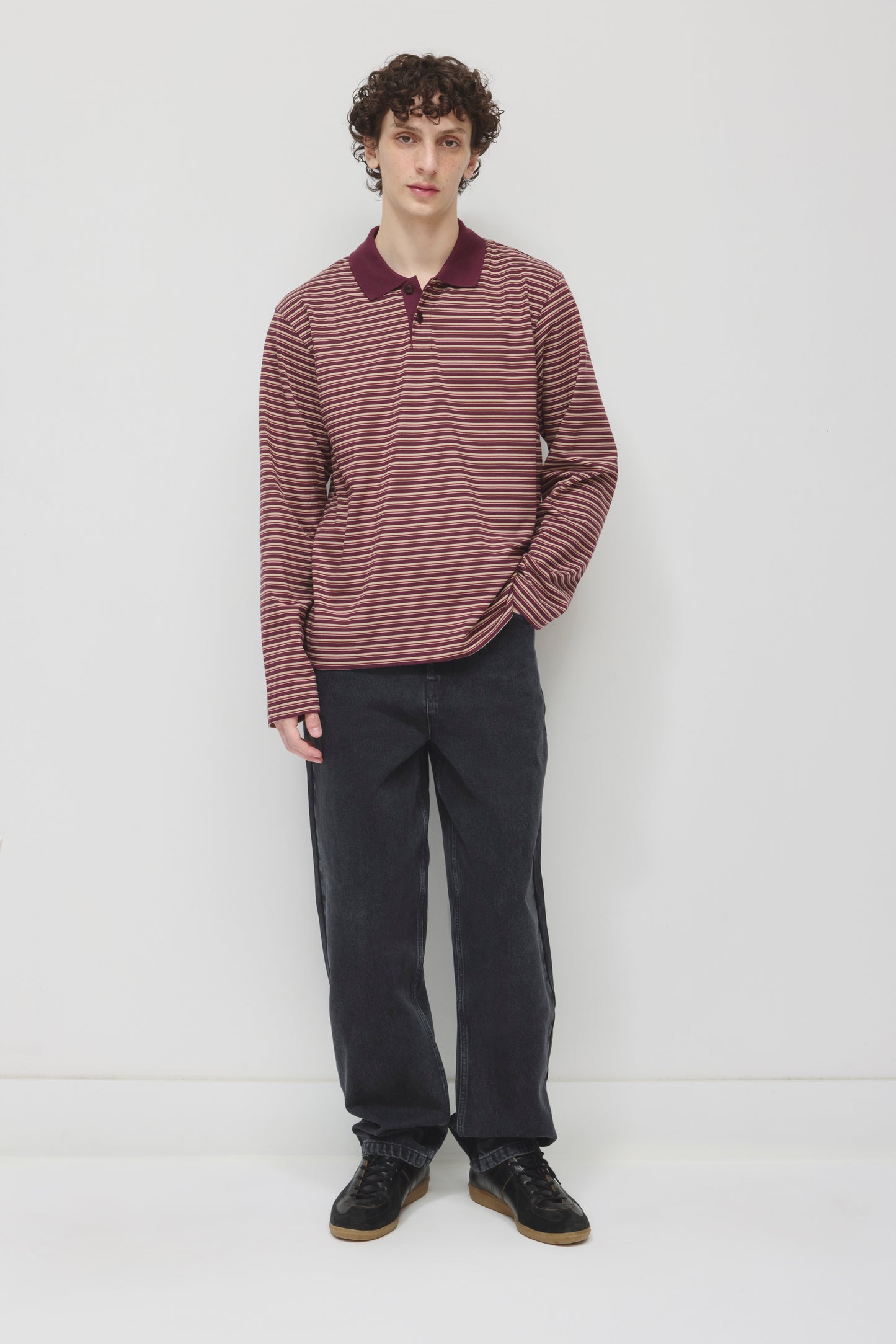 Men's Masa Denim in Washed Black