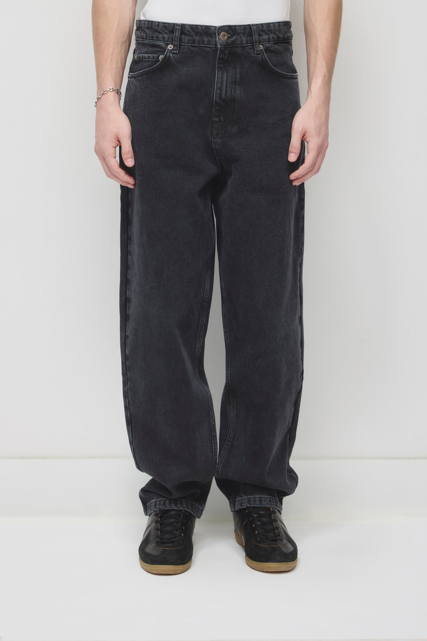 Men's Masa Denim in Washed Black