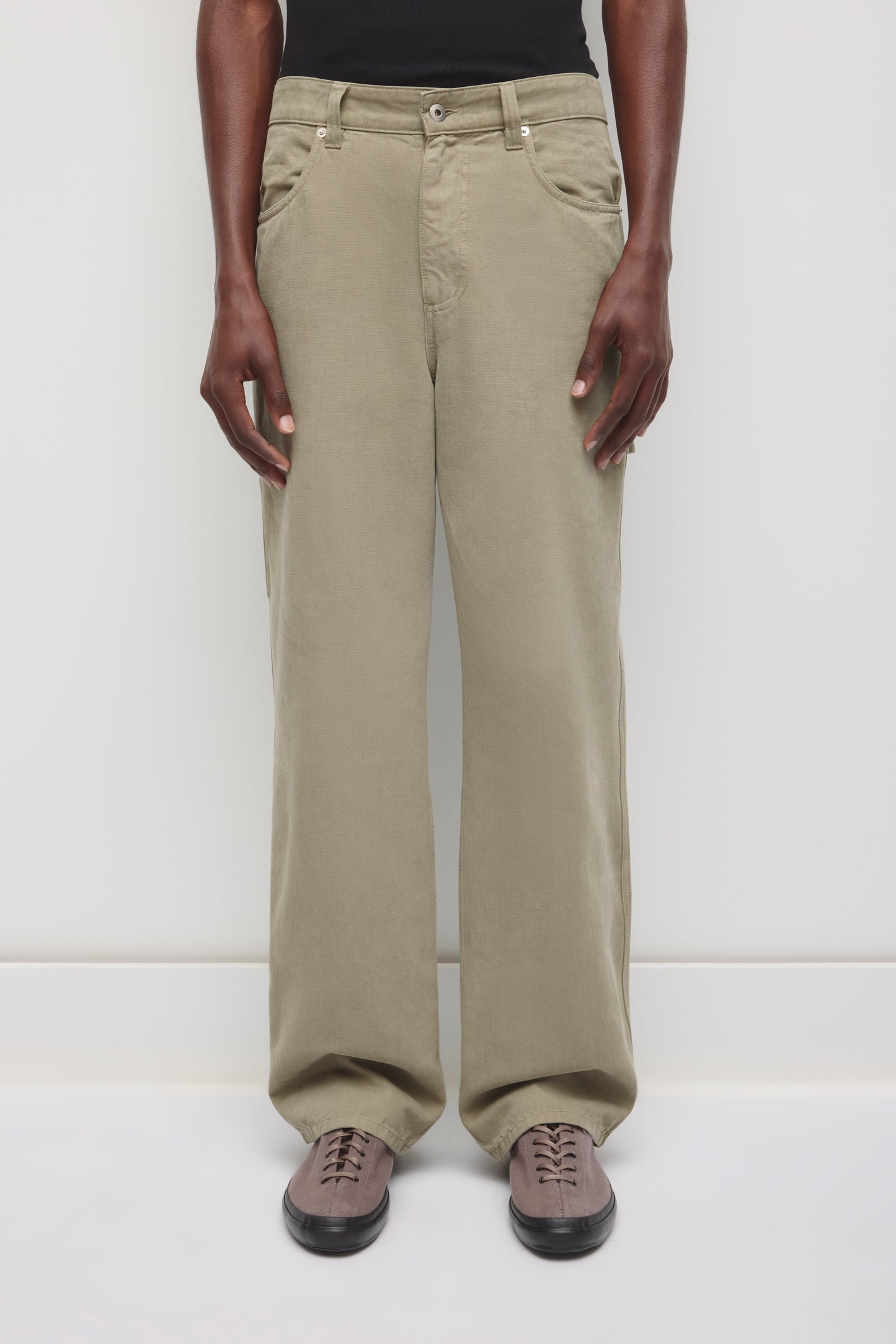 Men's Naba Work Pant in Field Green
