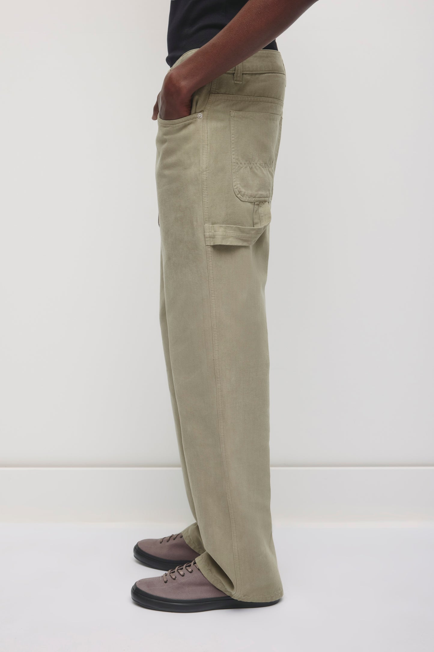 Men's Naba Work Pant in Field Green