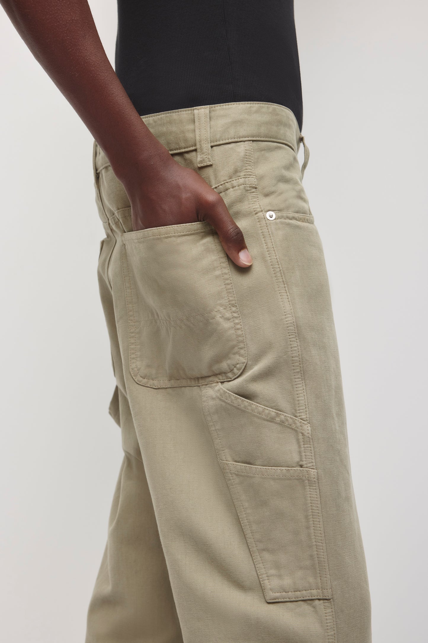 Men's Naba Work Pant in Field Green